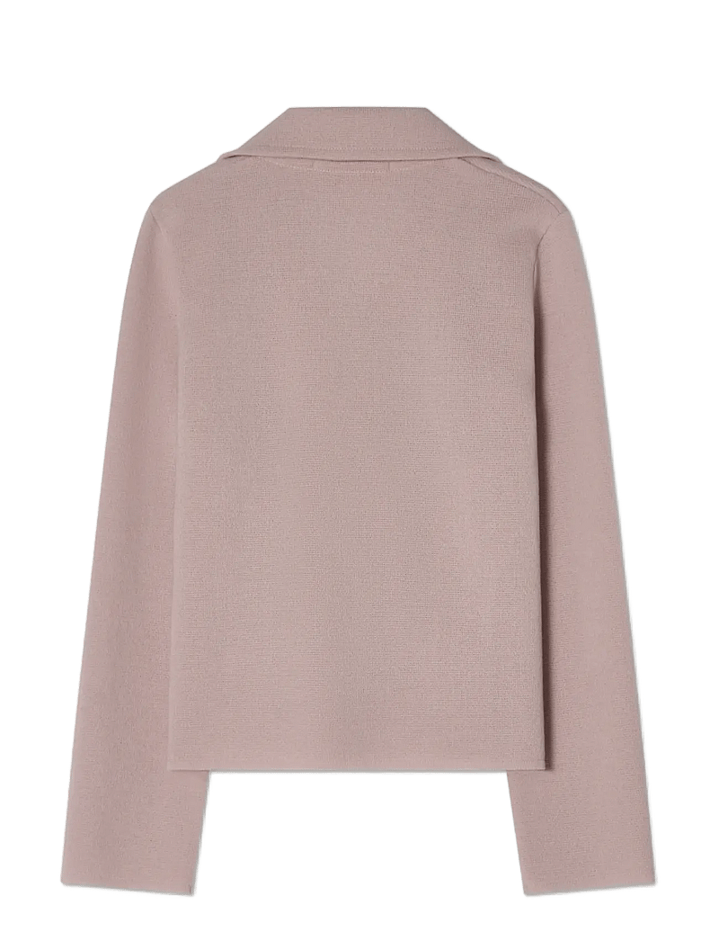 BUSNEL - INDRA jacket Light Rose - double breasted blazers - light rose - 2