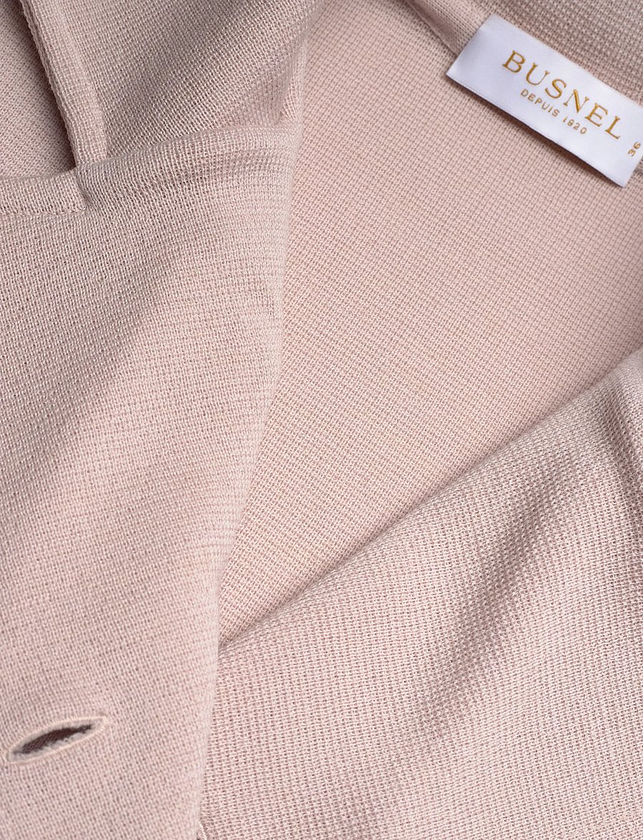 BUSNEL - INDRA jacket Light Rose - cardigans - light rose - 3