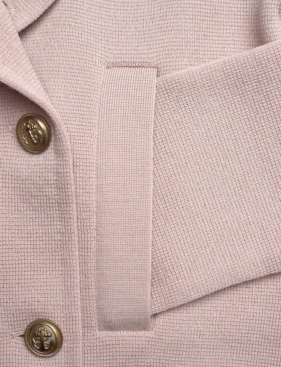 BUSNEL - INDRA jacket Light Rose - cardigans - light rose - 4