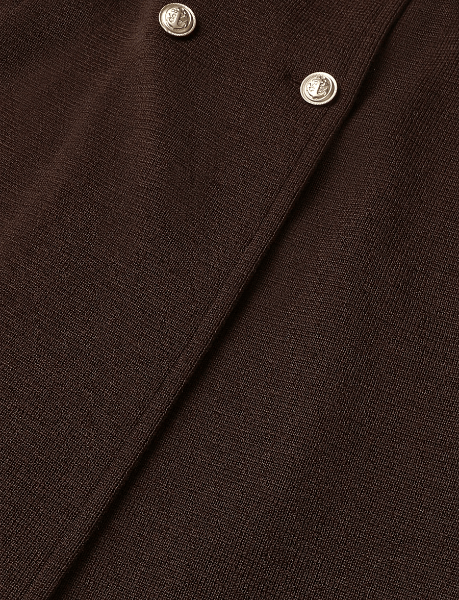 BUSNEL - Gertrude Cape - ulljackor - chocolate - 3
