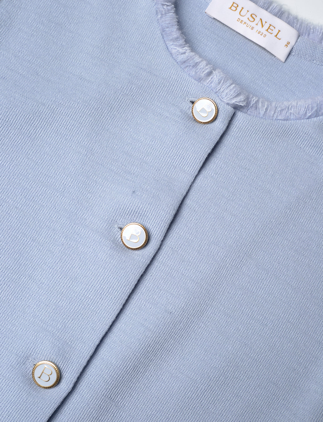 BUSNEL - LINN solid jacket - korta kavajer - ice blue - 2