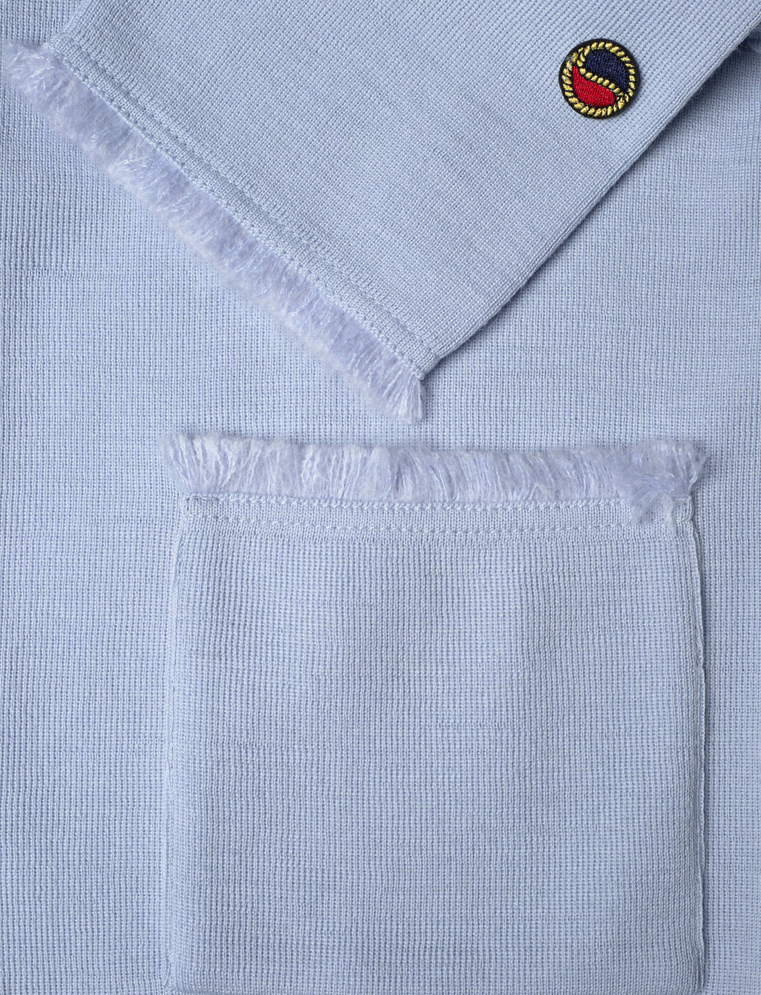 BUSNEL - LINN solid jacket - korta kavajer - ice blue - 3