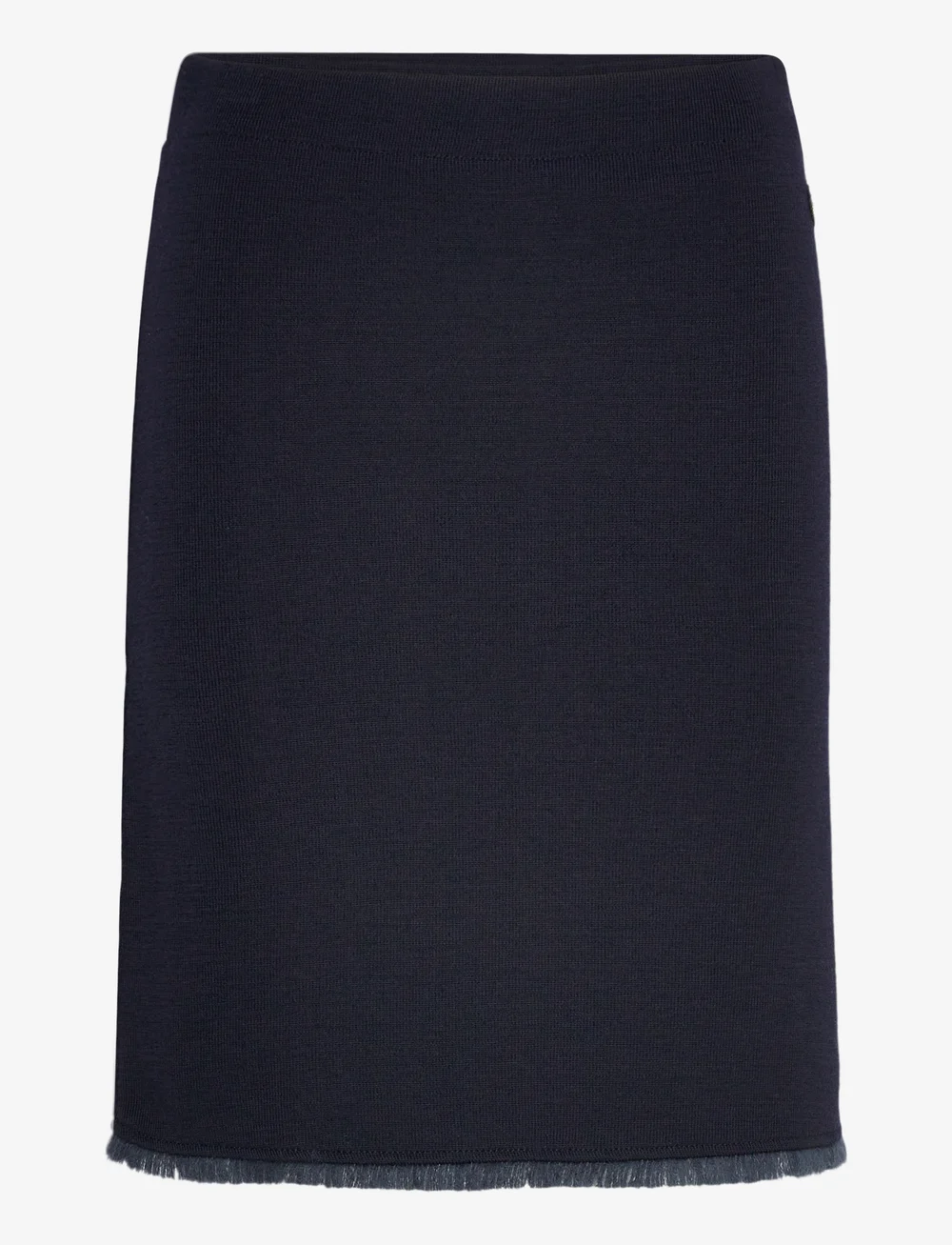 BUSNEL - LUCKY solid skirt - stickade kjolar - marine - 0