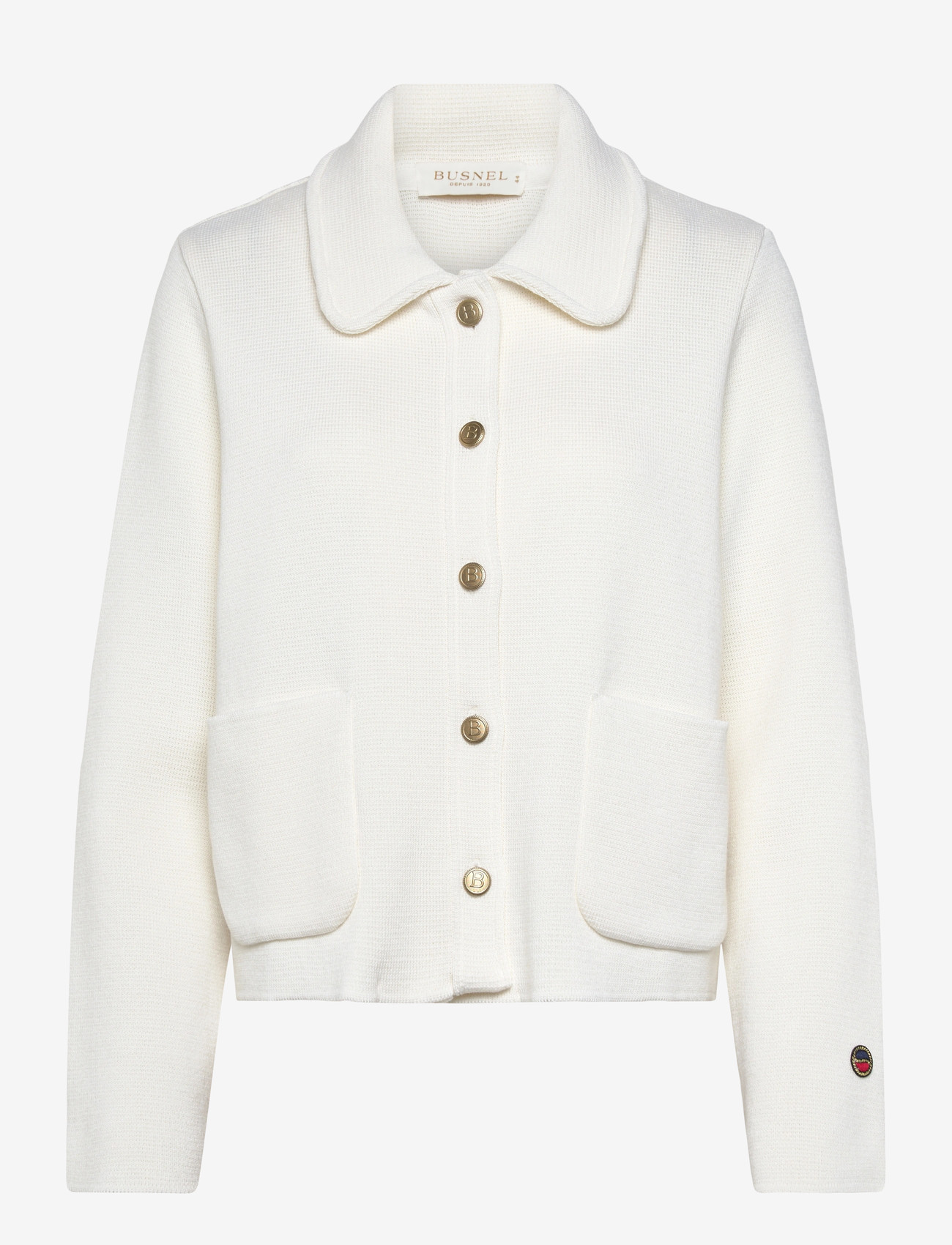 BUSNEL - Maxinelle Jacket Jacquard - kevadjoped - ecru - 0