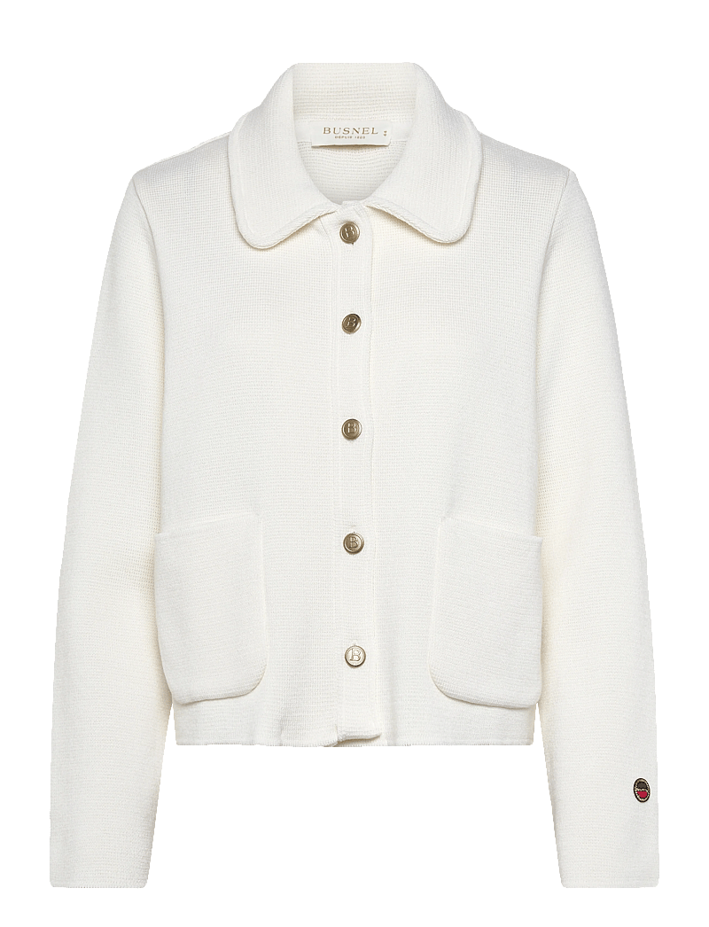 BUSNEL - Maxinelle Jacket Jacquard - kevadjoped - ecru - 0