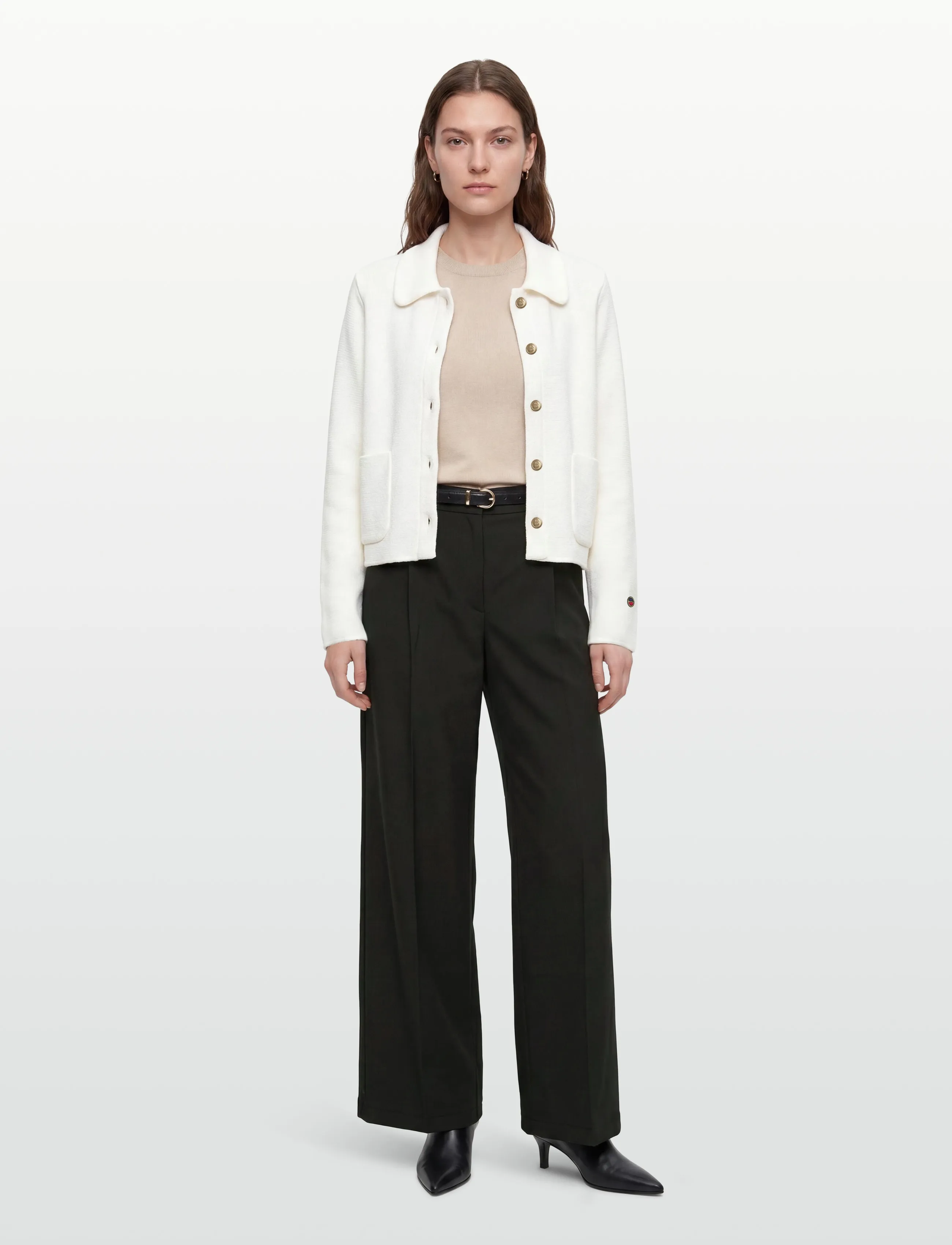 BUSNEL Maxinelle Jacket Jacquard - View all - ECRU / white