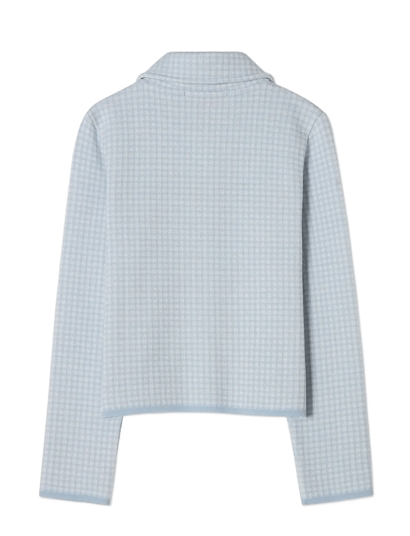 BUSNEL - Maxinelle Jacket Ecru - frühlingsjacken - pepita ice blue - 2