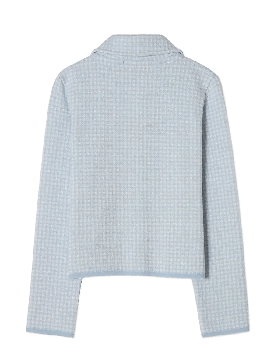 BUSNEL - Maxinelle Jacket Ecru - frühlingsjacken - pepita ice blue - 2