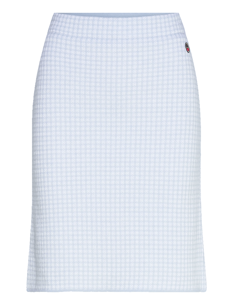 BUSNEL - MINELLE skirt Pepita - knitted skirts - pepita ice blue - 0
