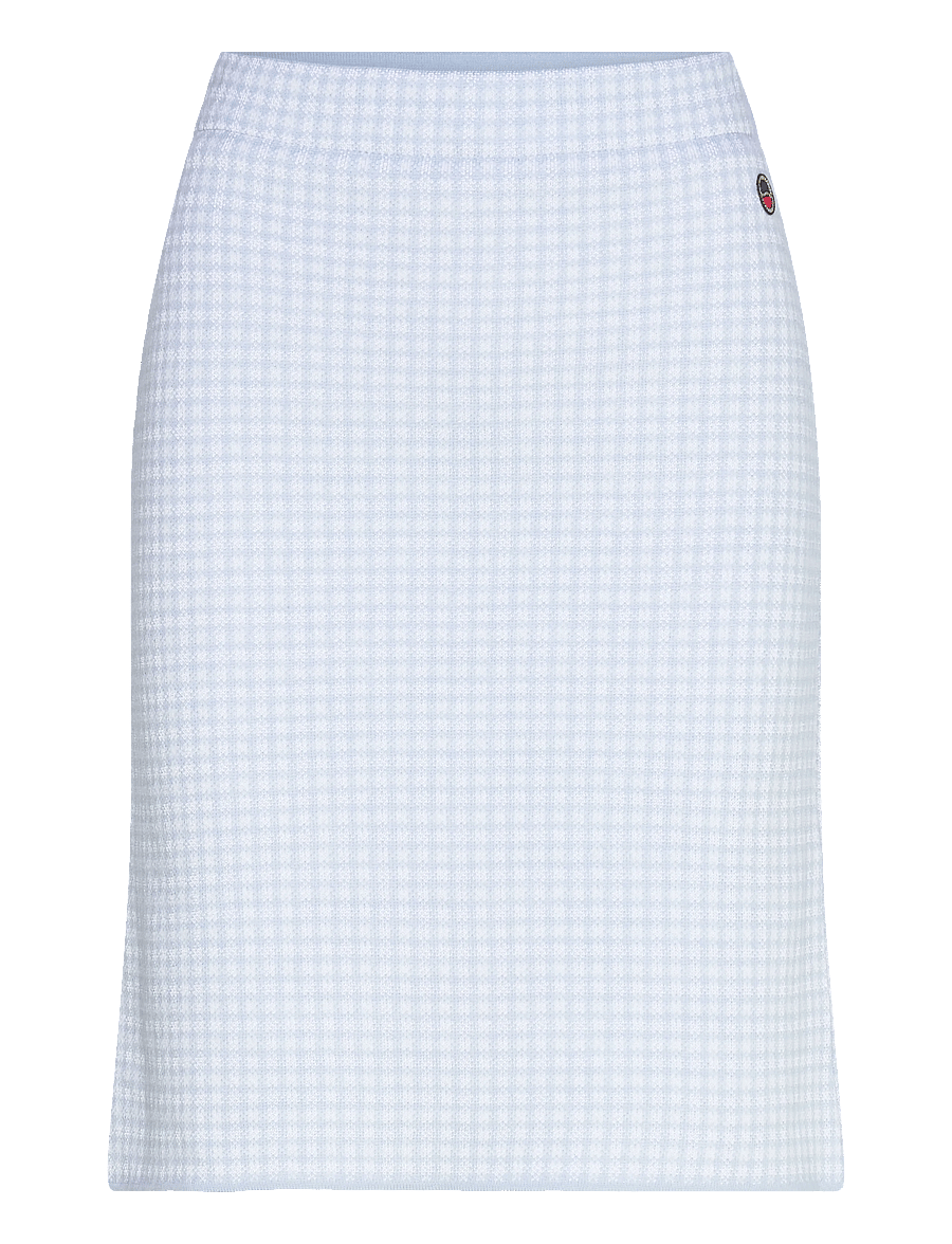 BUSNEL - MINELLE skirt Pepita - jupes en maille - pepita ice blue - 0