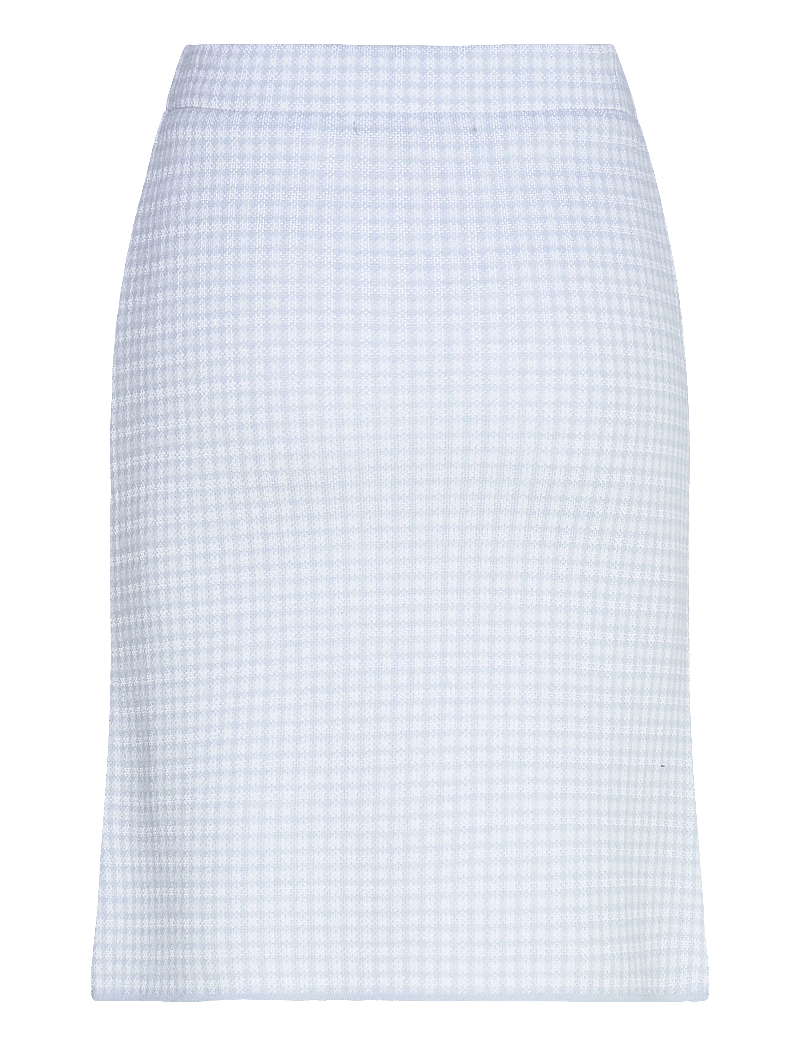 BUSNEL - MINELLE skirt Pepita - knitted skirts - pepita ice blue - 1