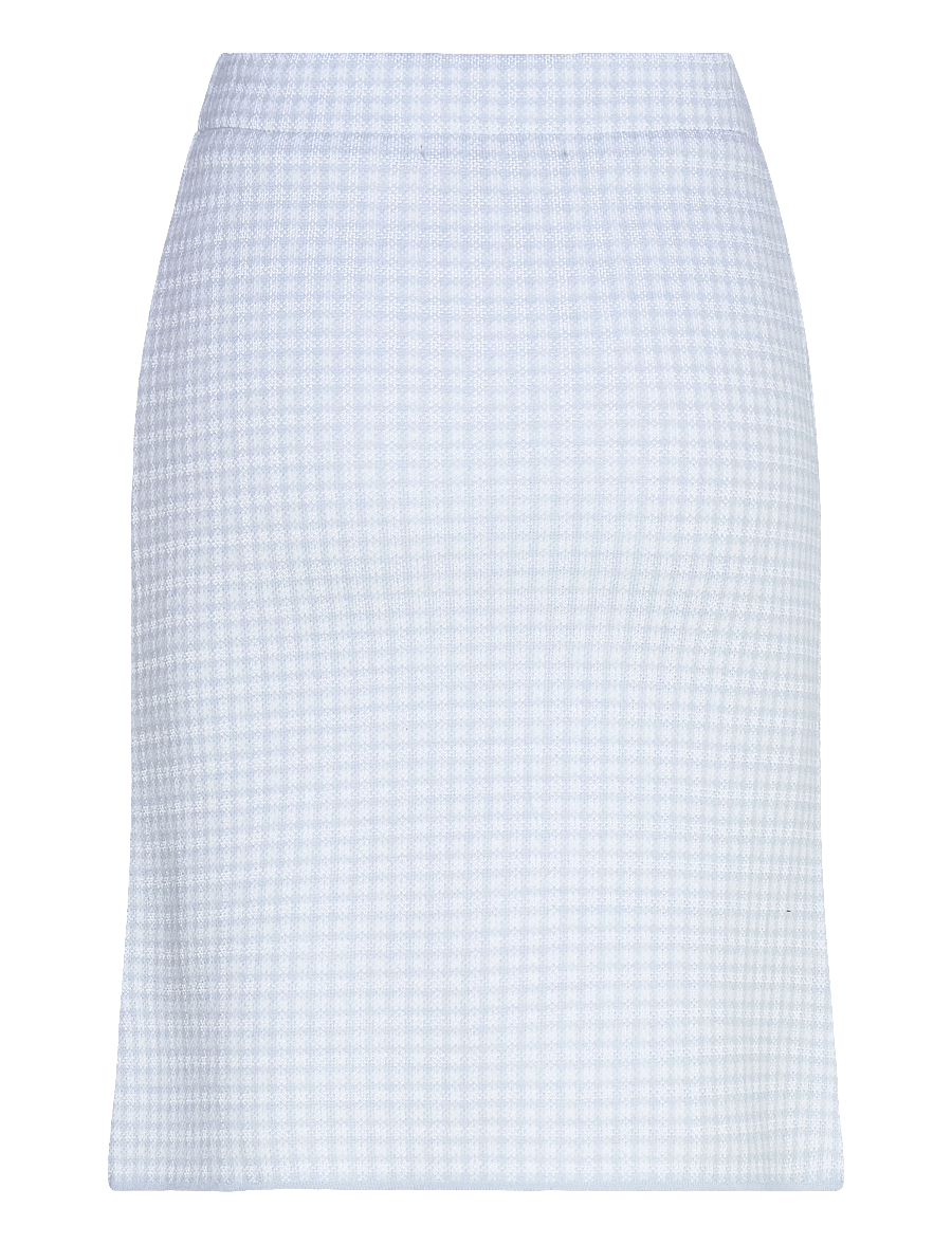 BUSNEL - MINELLE skirt Pepita - jupes en maille - pepita ice blue - 1