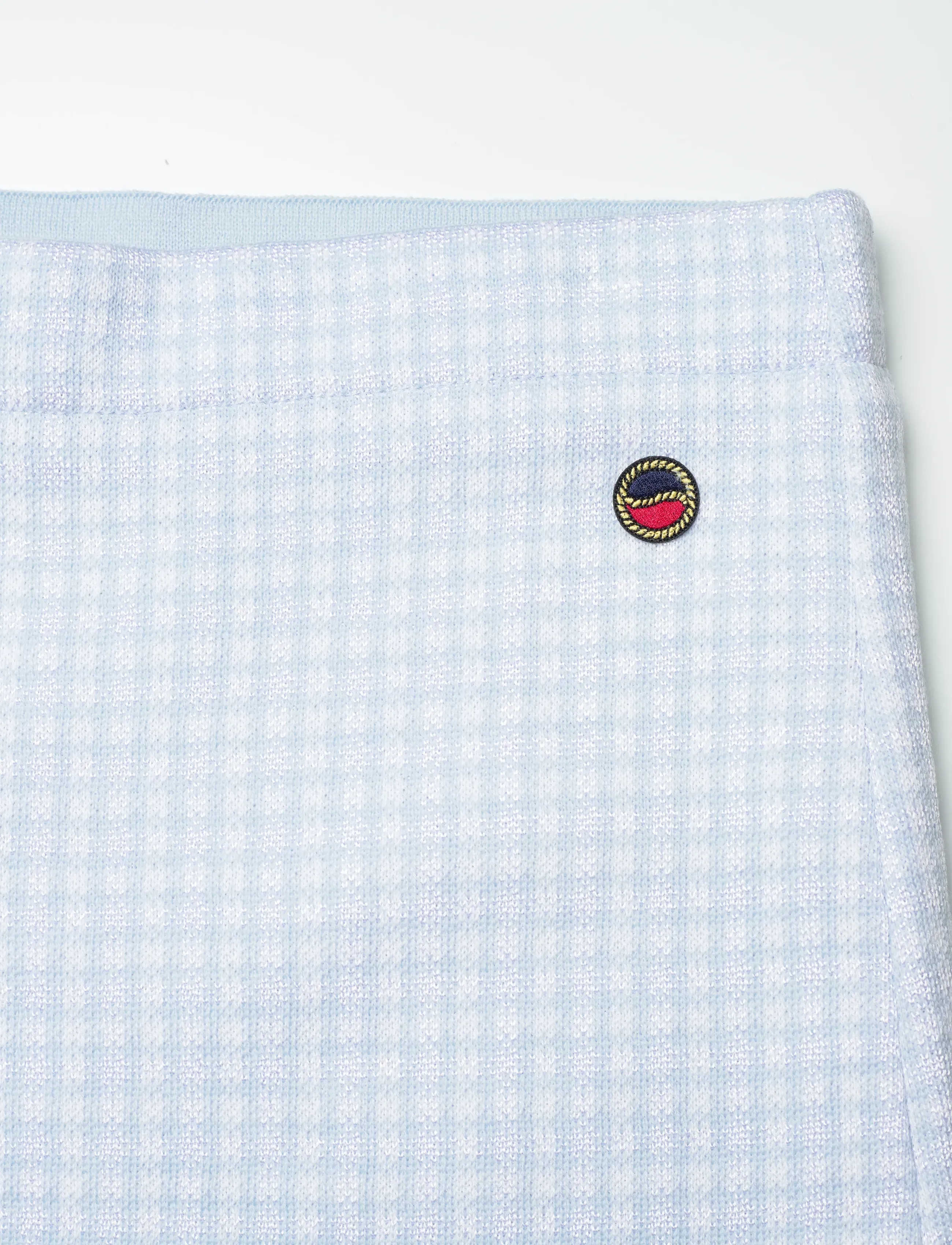 BUSNEL - MINELLE skirt Pepita - midinederdele - pepita ice blue - 2