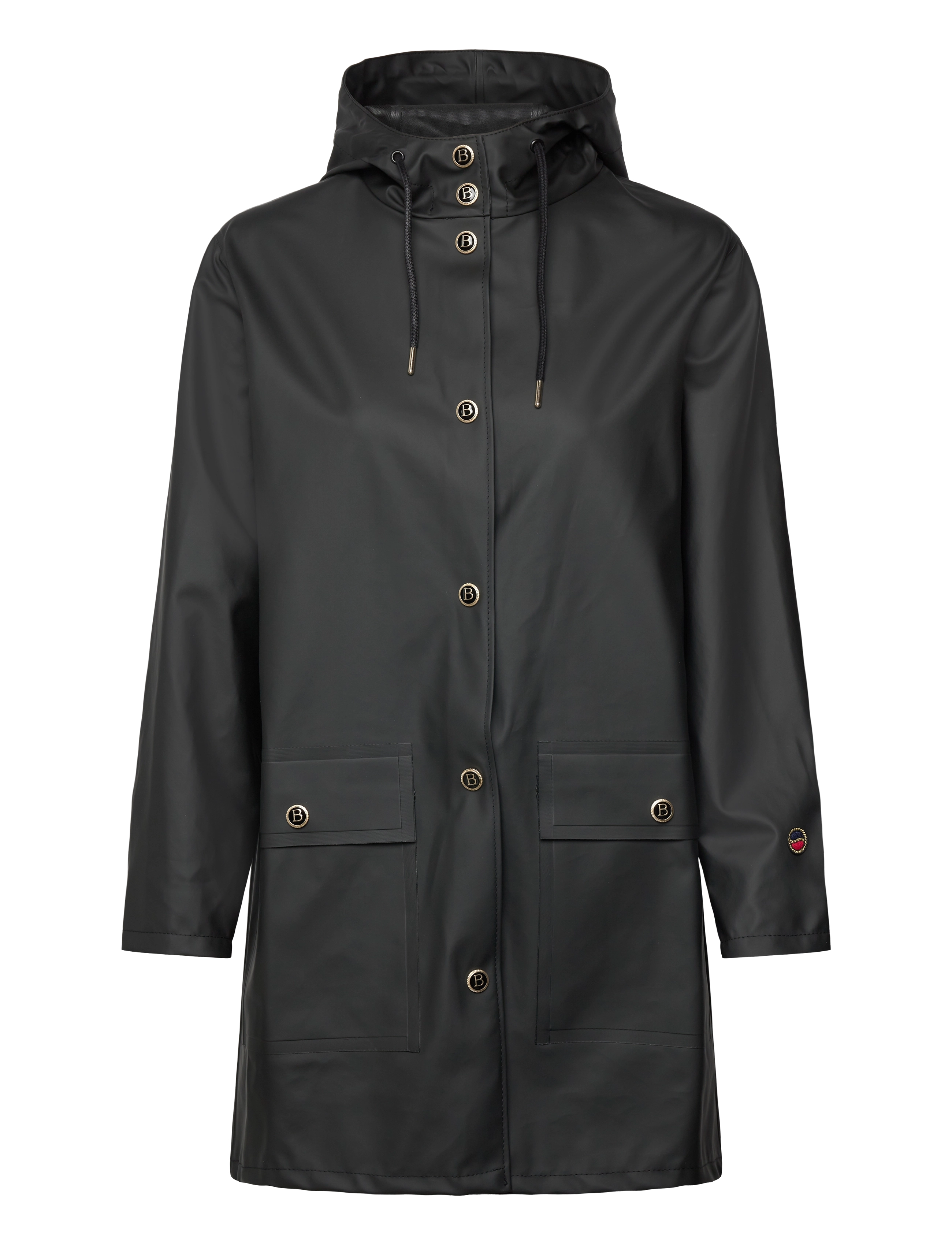 BUSNEL BRITTE raincoat - Kleidung - BLACK / black