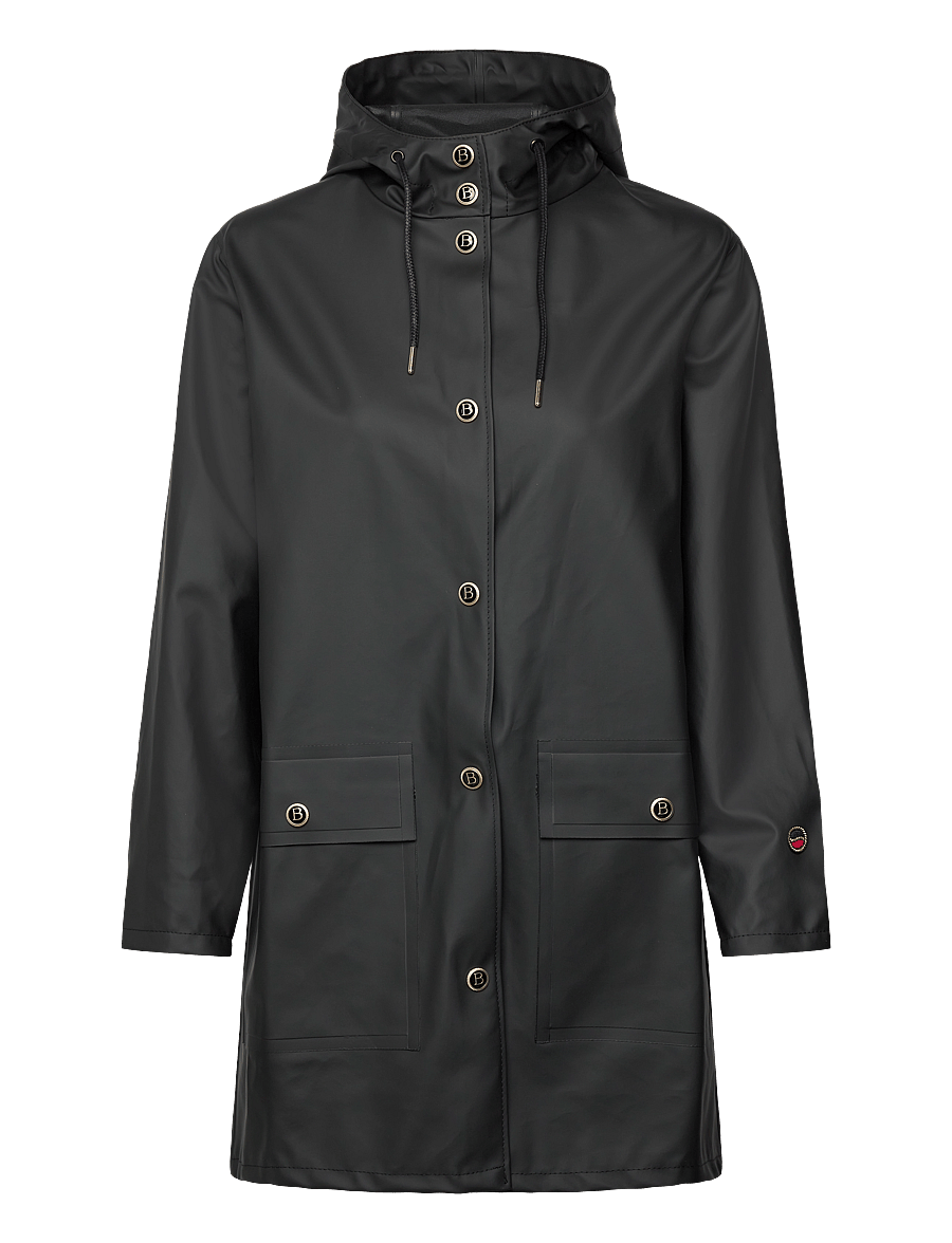 BUSNEL - BRITTE raincoat - płaszcze przeciwdeszczowe - black - 0