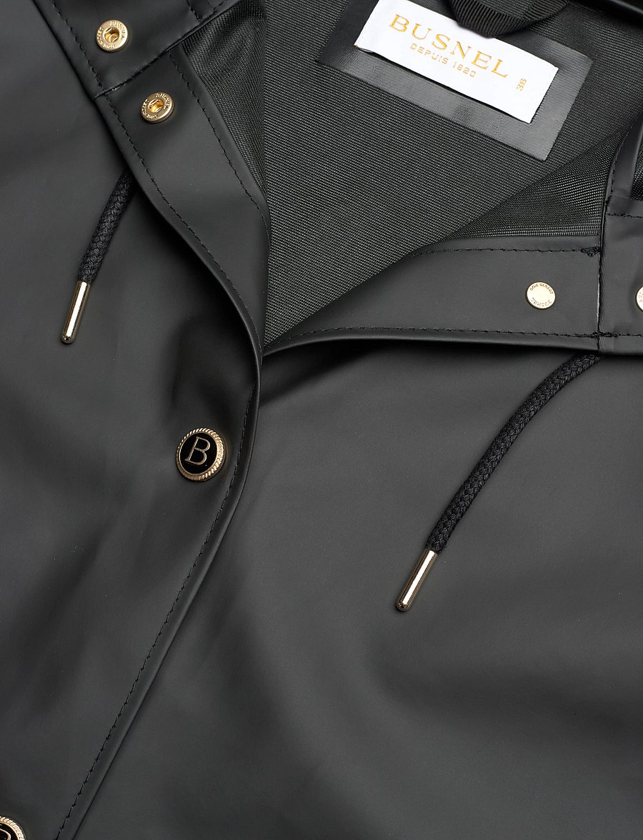 BUSNEL - BRITTE raincoat - płaszcze przeciwdeszczowe - black - 2