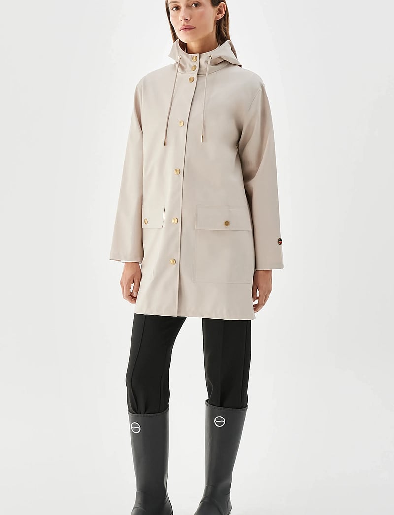 BUSNEL - BRITTE raincoat - płaszcze przeciwdeszczowe - light beige - 0