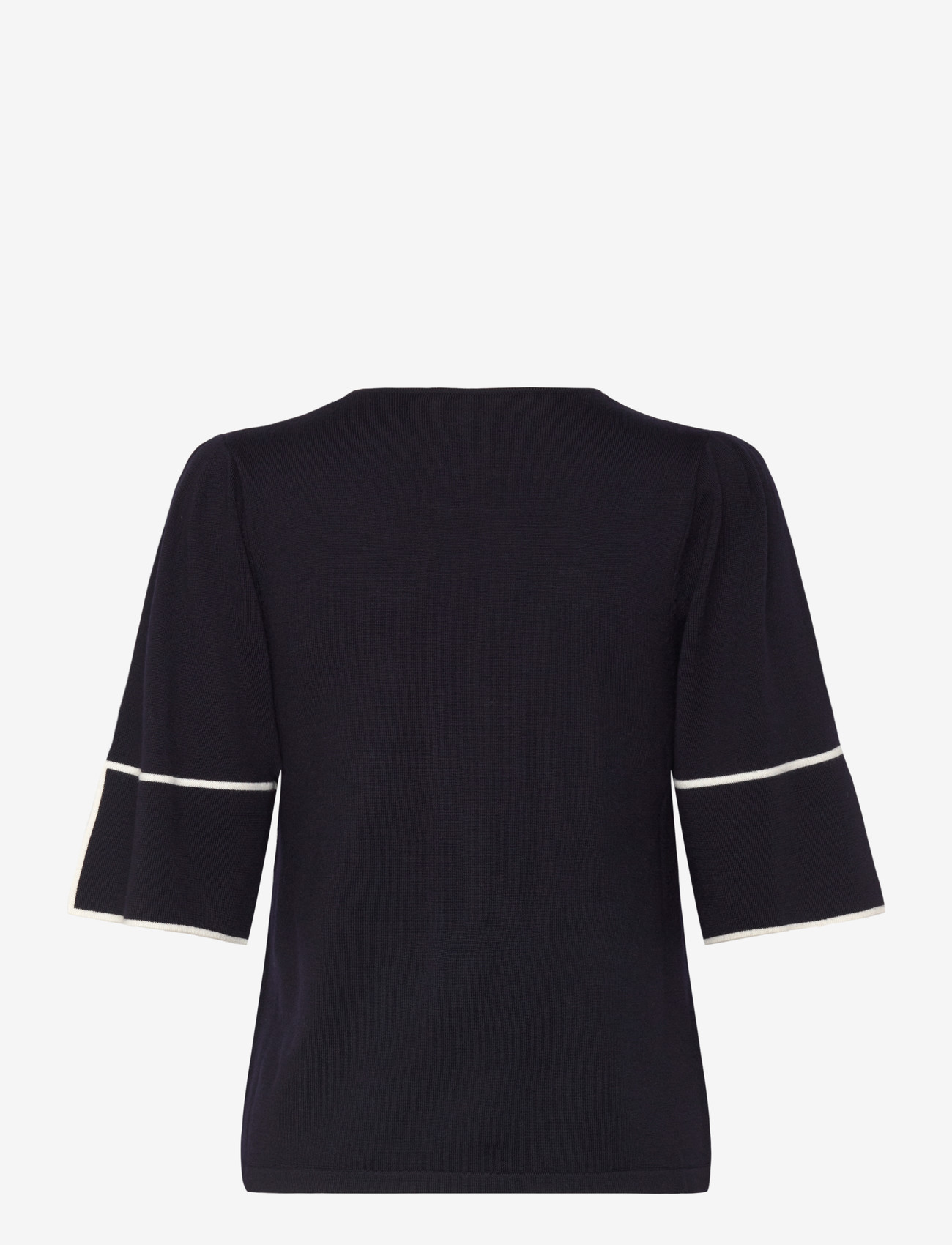 BUSNEL - MALIA top - sweaters - marine/ecru - 1