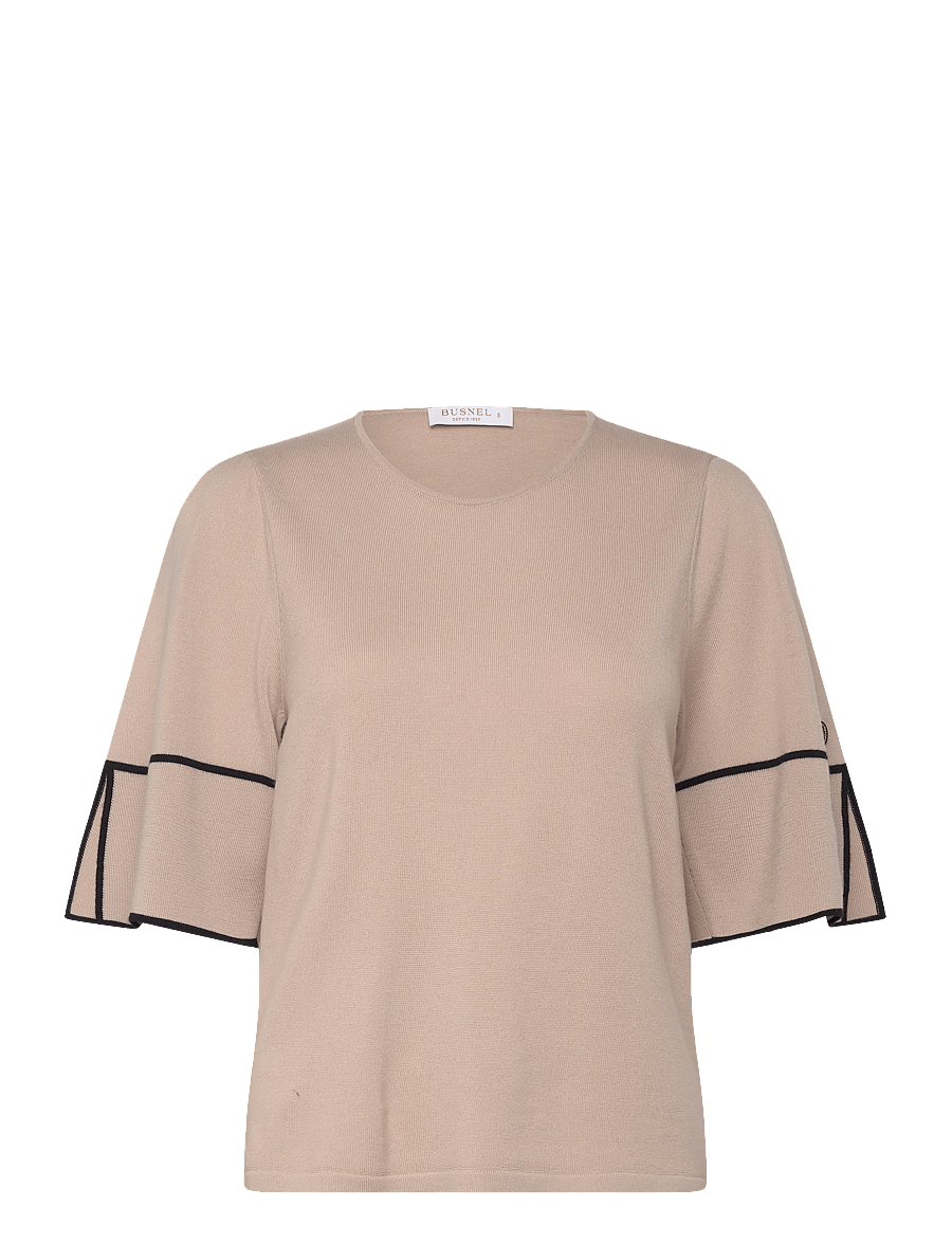 BUSNEL - MALIA top - t-shirts & tops - fudge/marine - 1