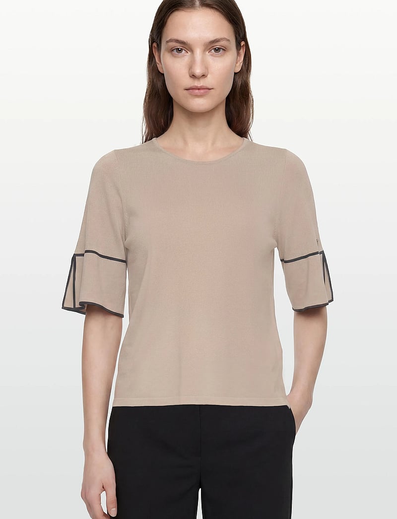 BUSNEL - MALIA top - t-shirts - fudge/marine - 3