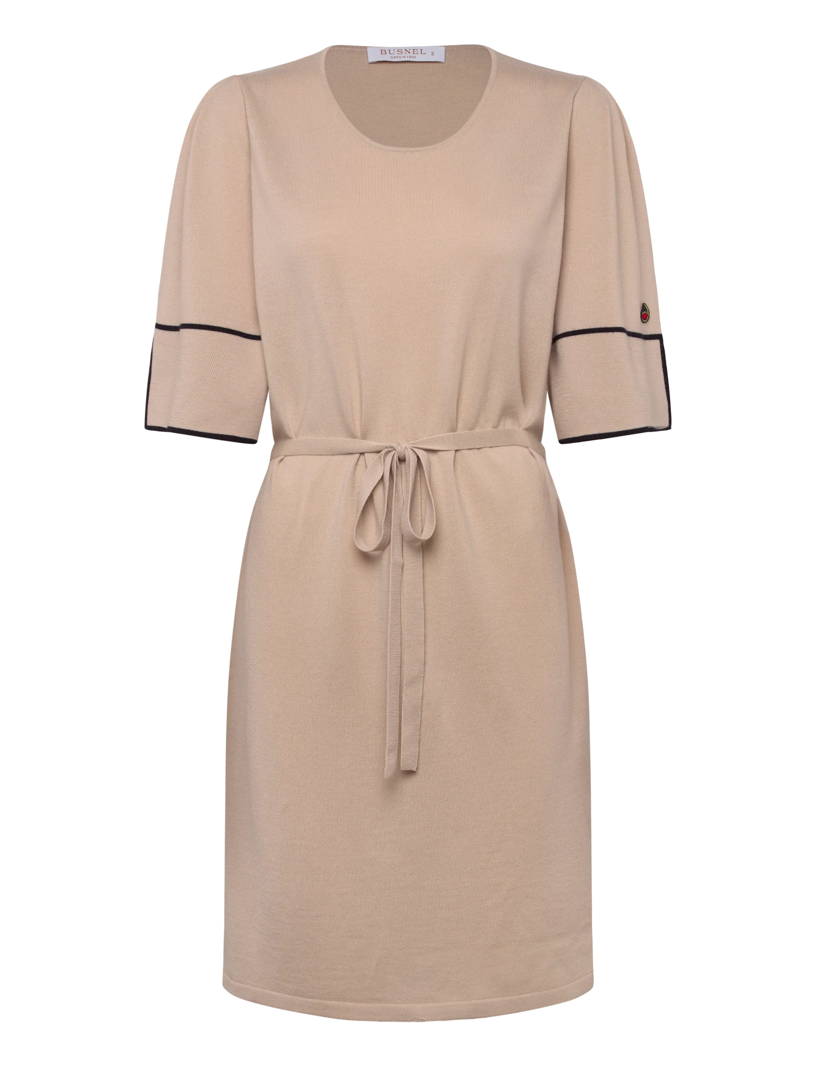 BUSNEL MATHEA dress - Busnel - FUDGE / MARINE / beige