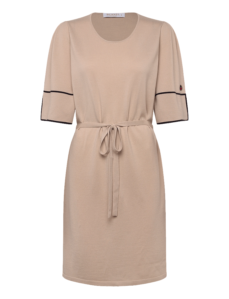 BUSNEL - MATHEA dress - strikkjoler - fudge / marine - 1