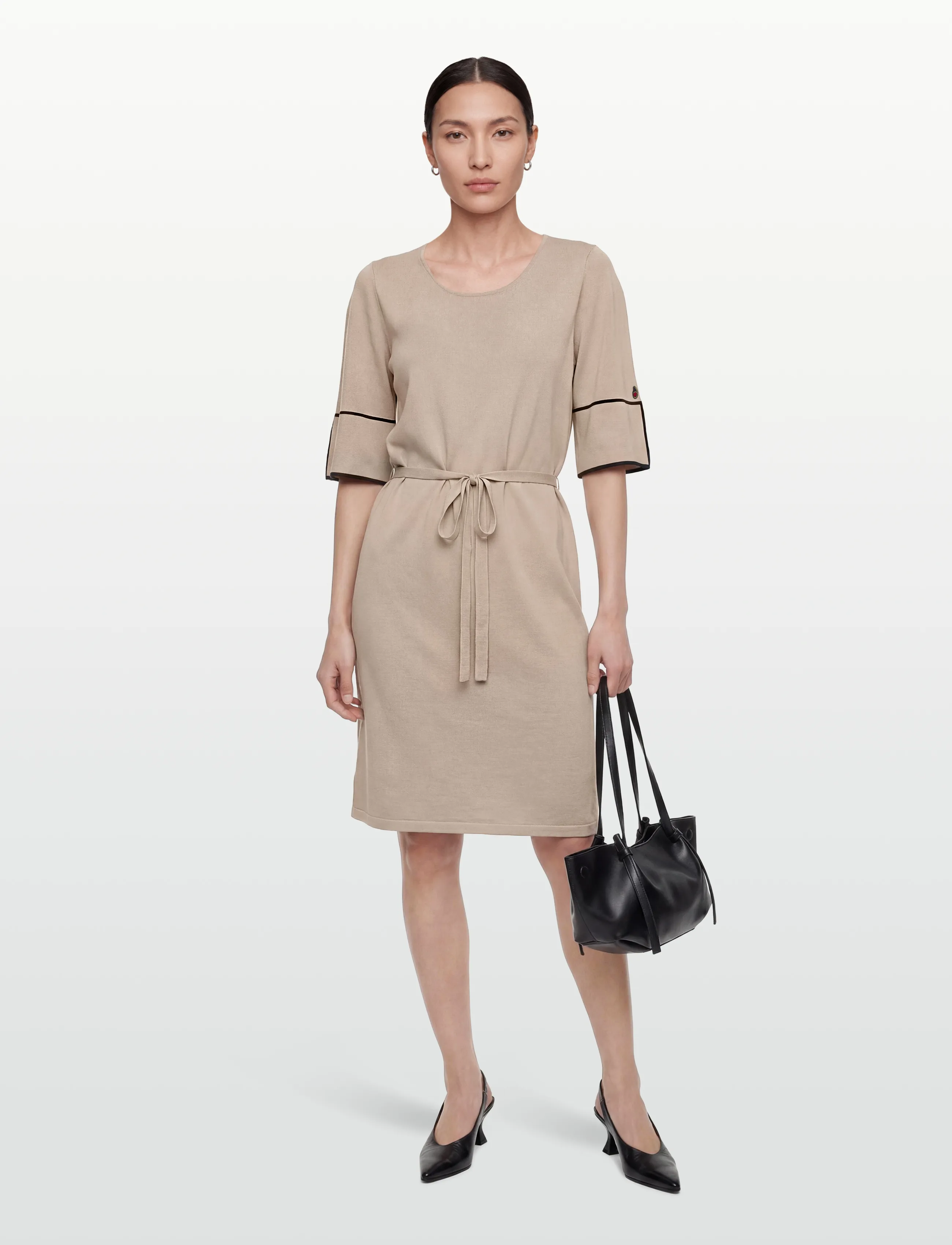 BUSNEL MATHEA dress - Busnel - FUDGE / MARINE / beige