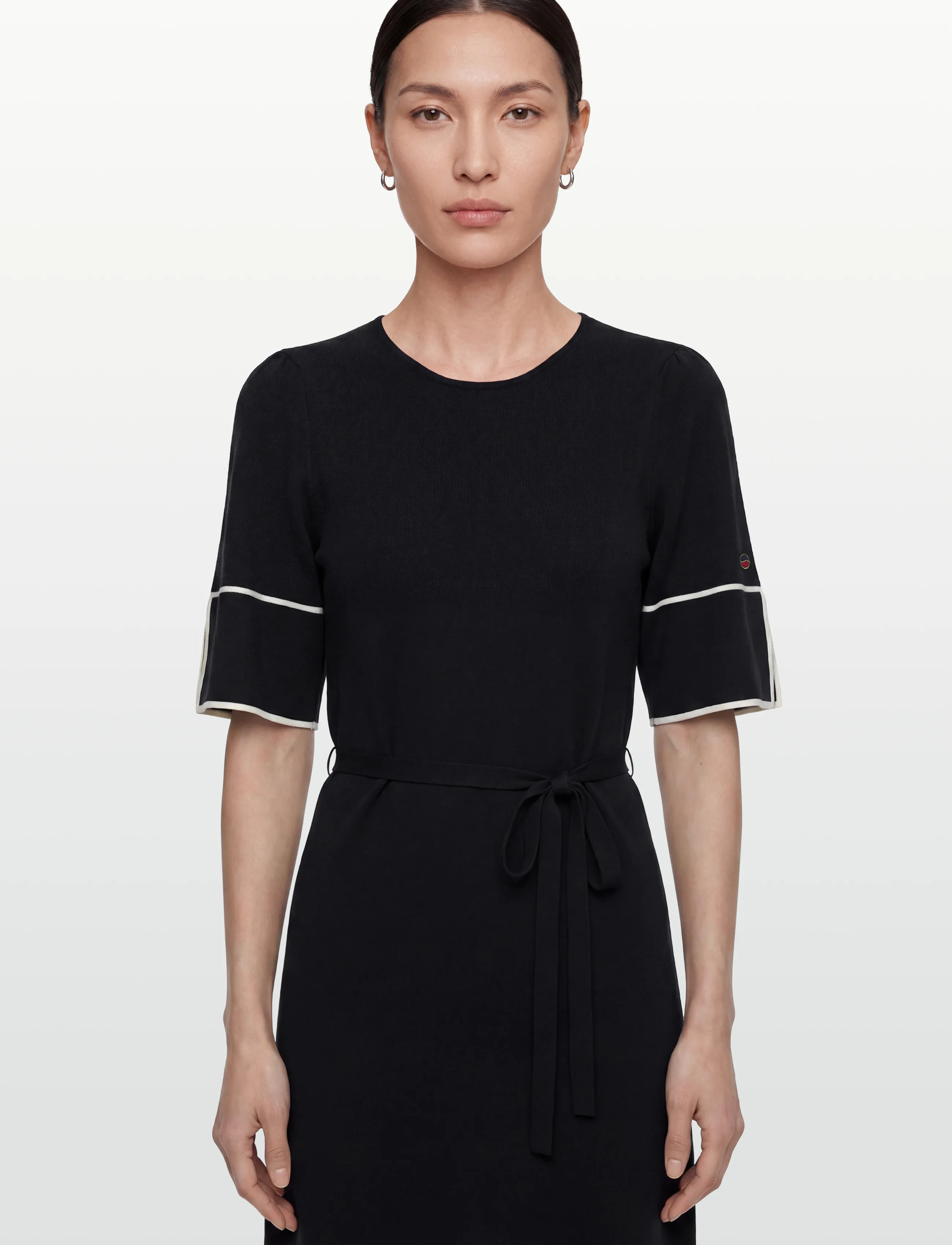 BUSNEL - MATHEA dress - midi jurken - marine / ecru - 3