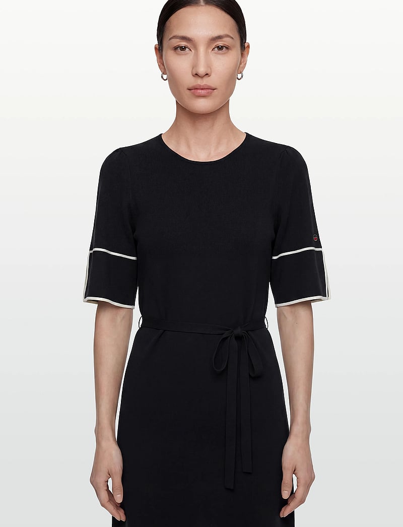 BUSNEL - MATHEA dress - strikkjoler - marine / ecru - 3