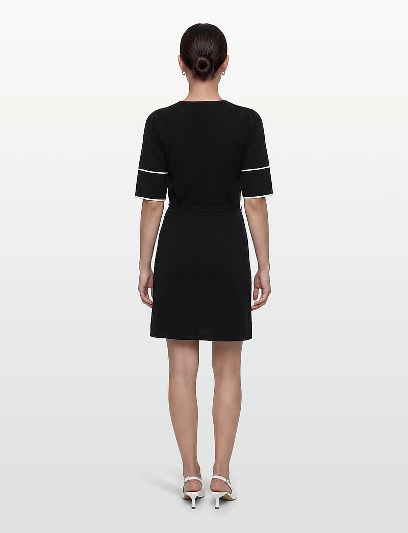 BUSNEL - MATHEA dress - strikkjoler - marine / ecru - 4