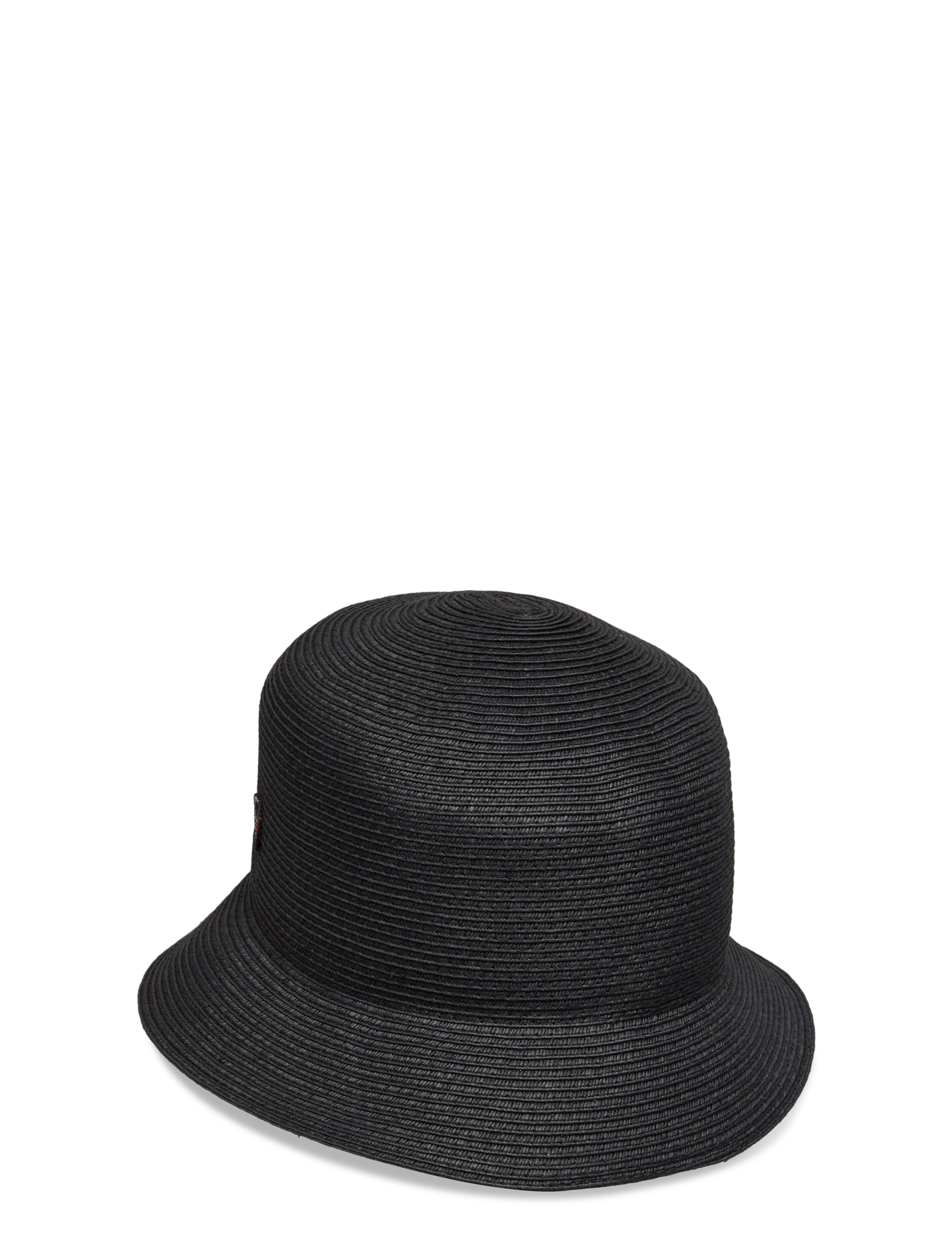 BUSNEL - TINA paper straw bucket hat - huer & kasketter - black - 2