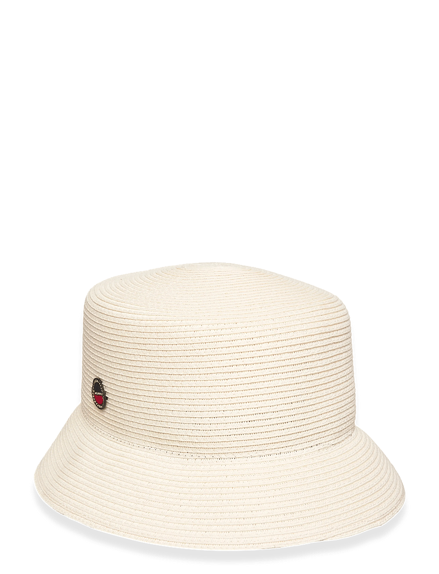 BUSNEL - TINA paper straw bucket hat - bucket hats - ecru - 0