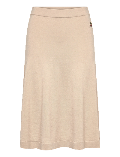 BUSNEL MAJA skirt - Stickade kjolar - FUDGE / beige