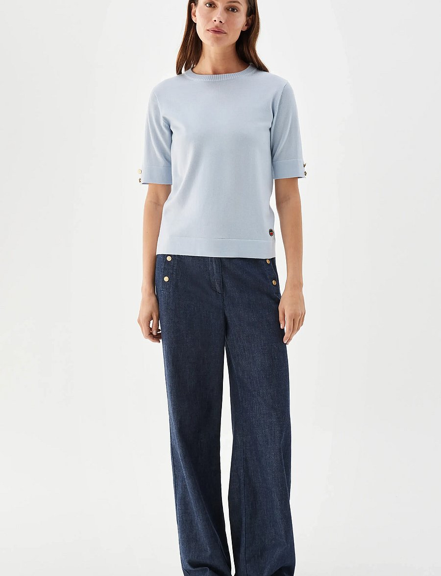 BUSNEL - LUCCA top - peysur - ice blue - 0