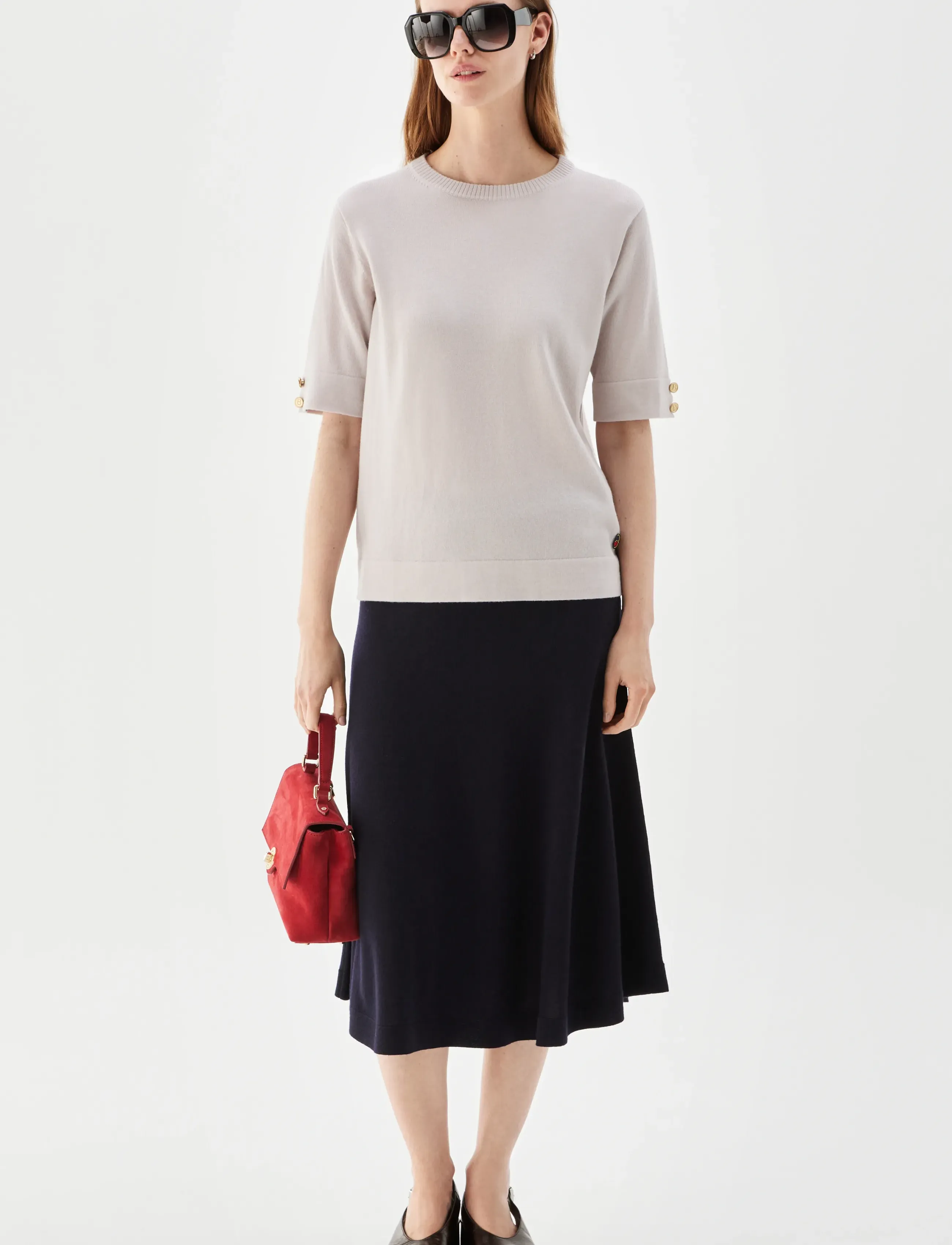 BUSNEL Lucca Top, 38, Pink, Strik > Trøjer, Dame