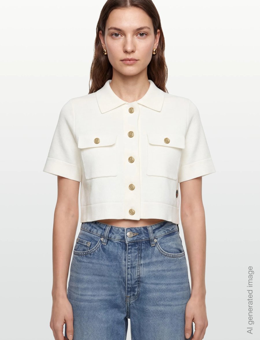 BUSNEL - VALERY jacket - light jackets - ecru - 3
