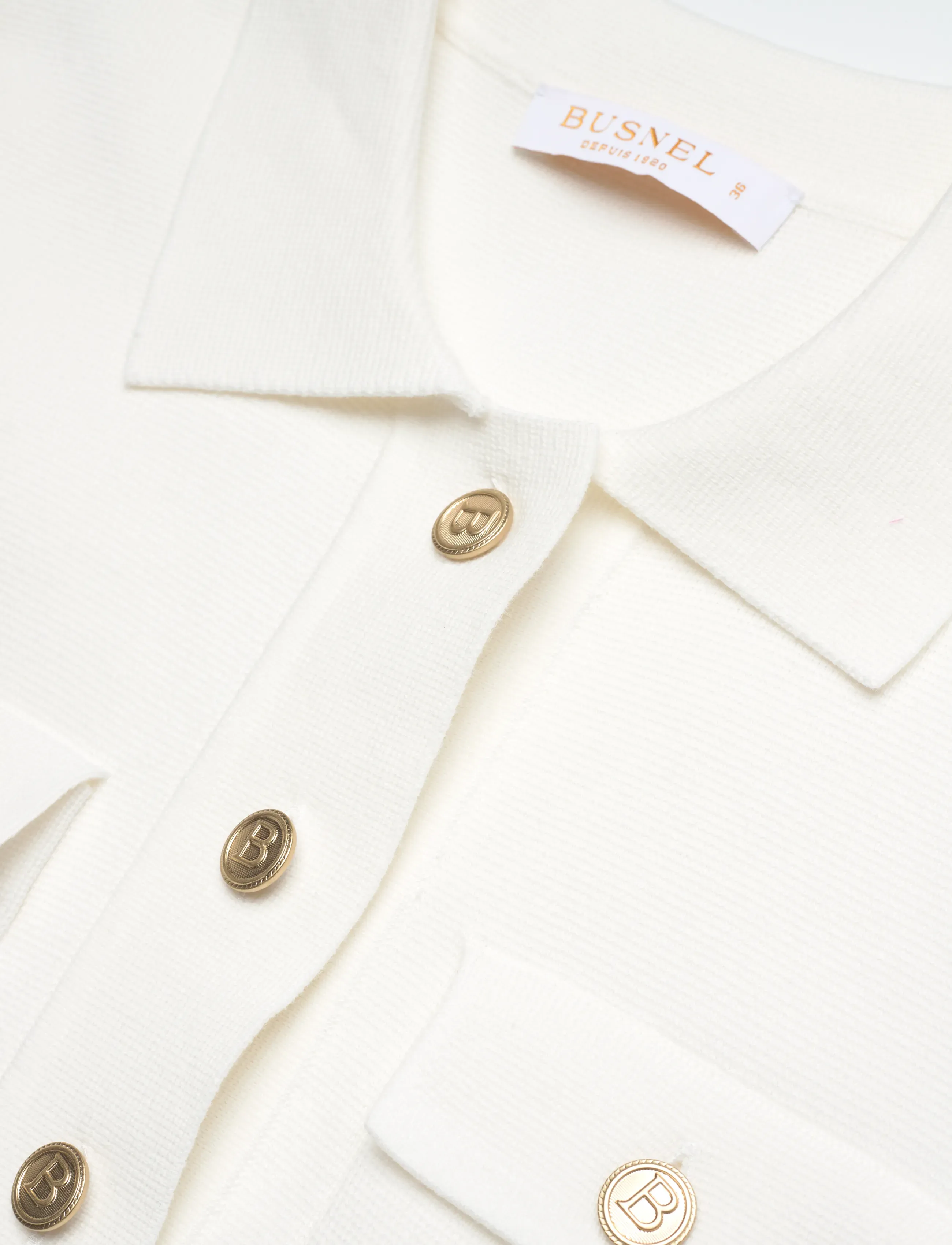 BUSNEL - VALERY jacket - light jackets - ecru - 5