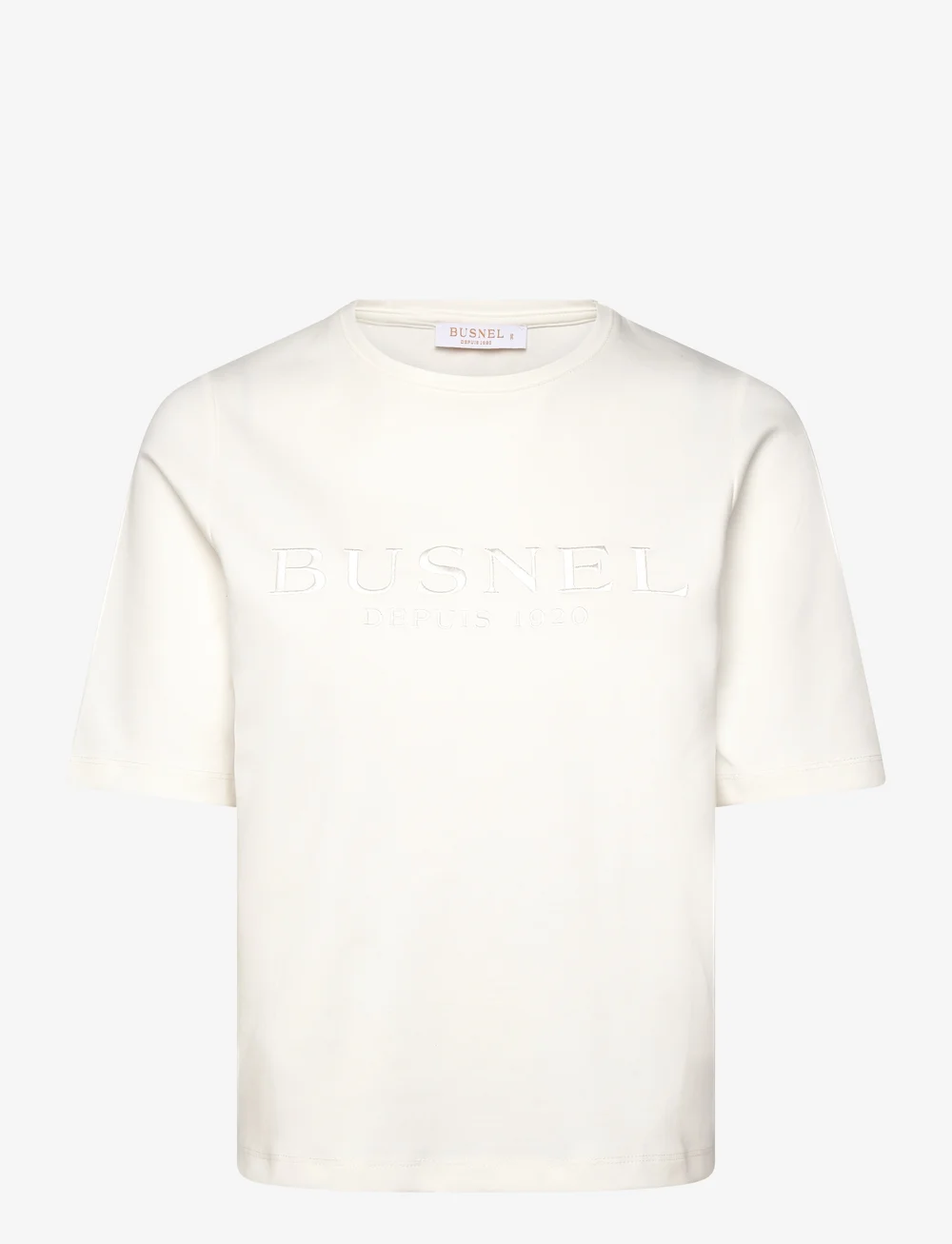 BUSNEL - HANNA t-shirt - t-shirts & tops - ecru - 1