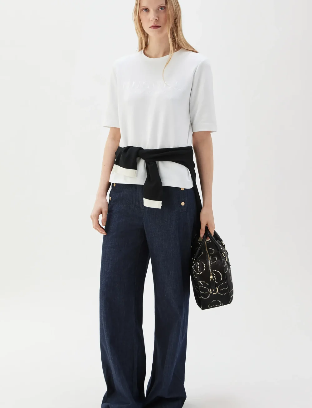 BUSNEL - HANNA t-shirt - t-shirts & tops - ecru - 0