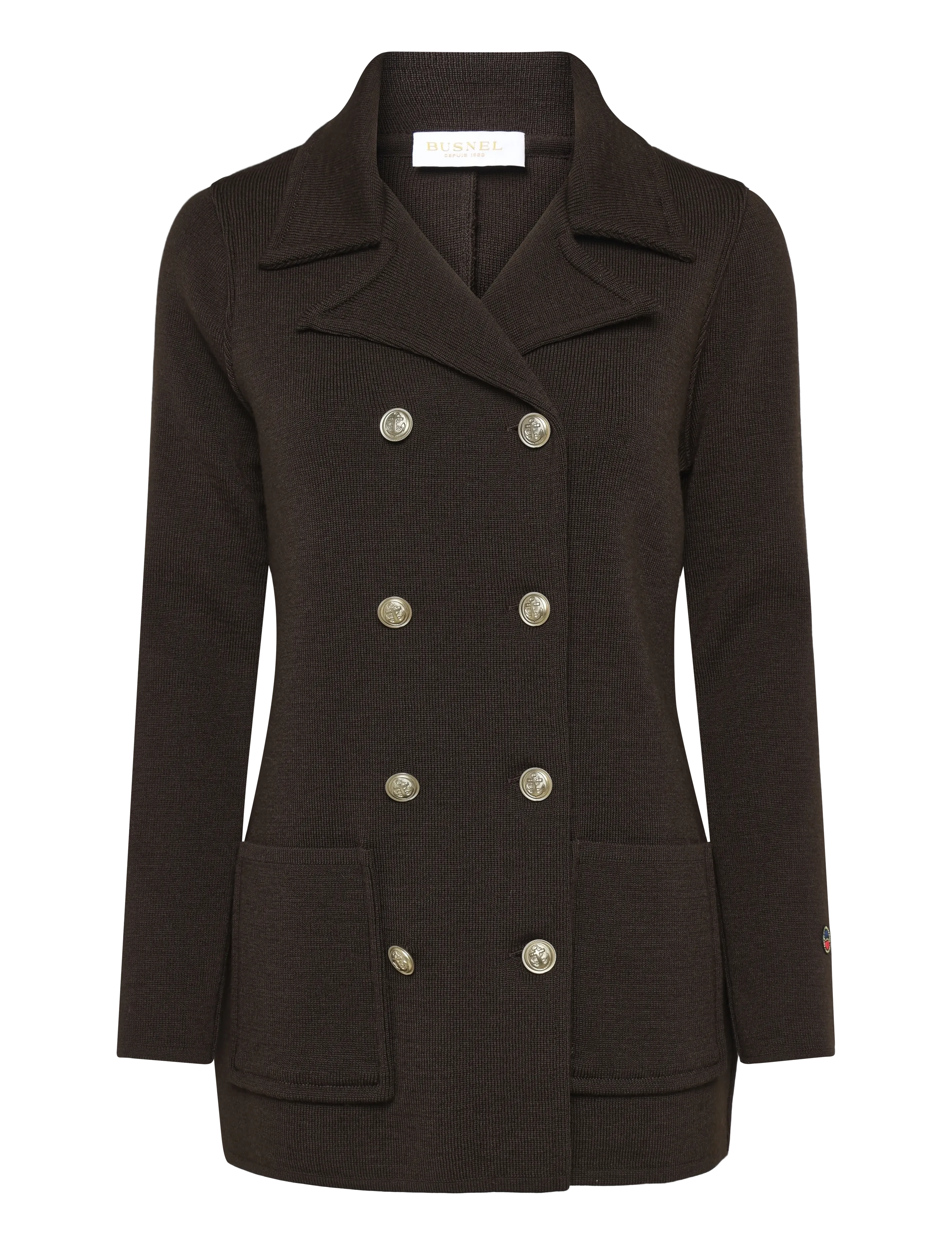 BUSNEL VICTORIA jacket - Modetrender - CHOCOLATE / brown