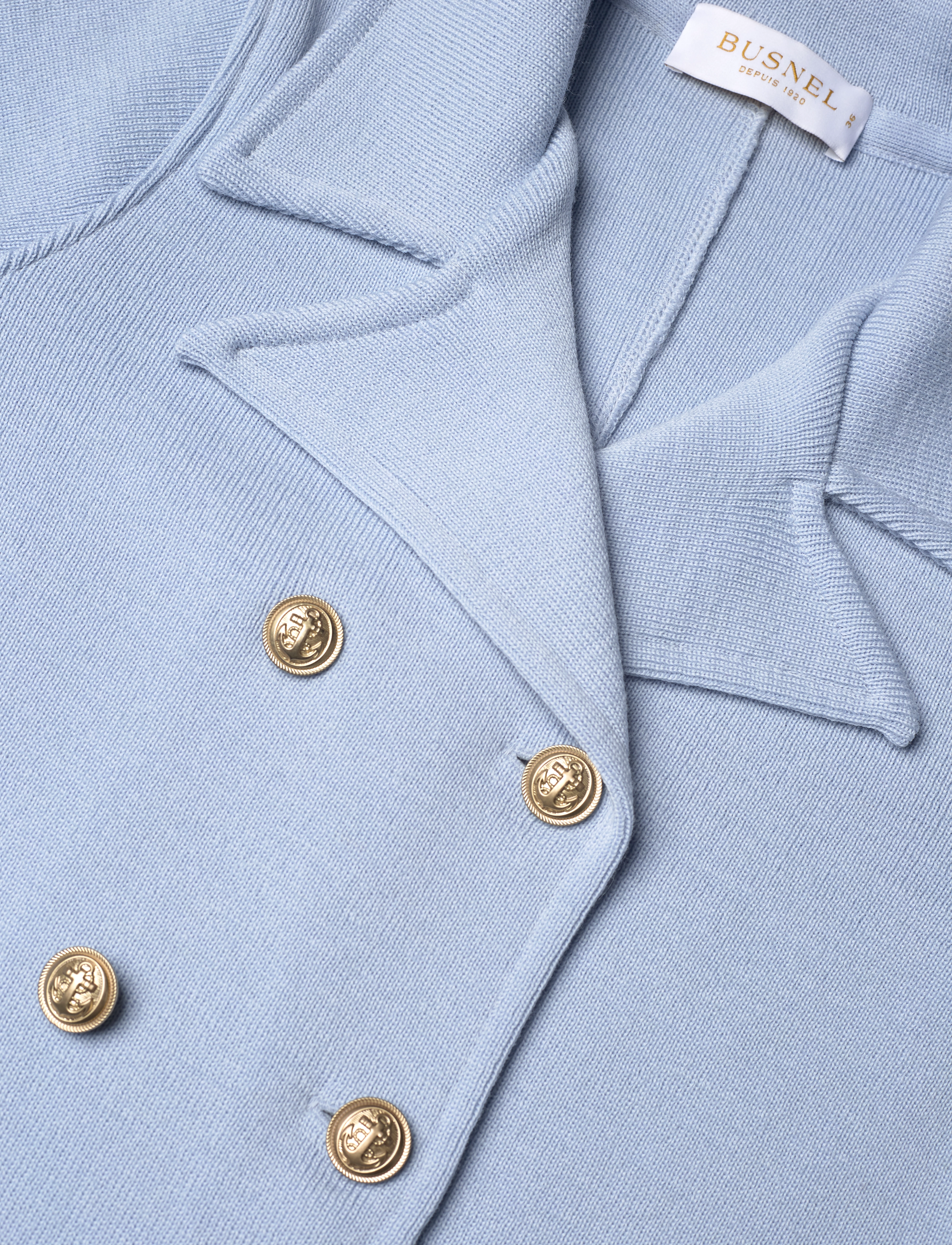 BUSNEL - VICTORIA jacket Ice blue - marynarki z podwójnym zapięciem - ice blue - 2