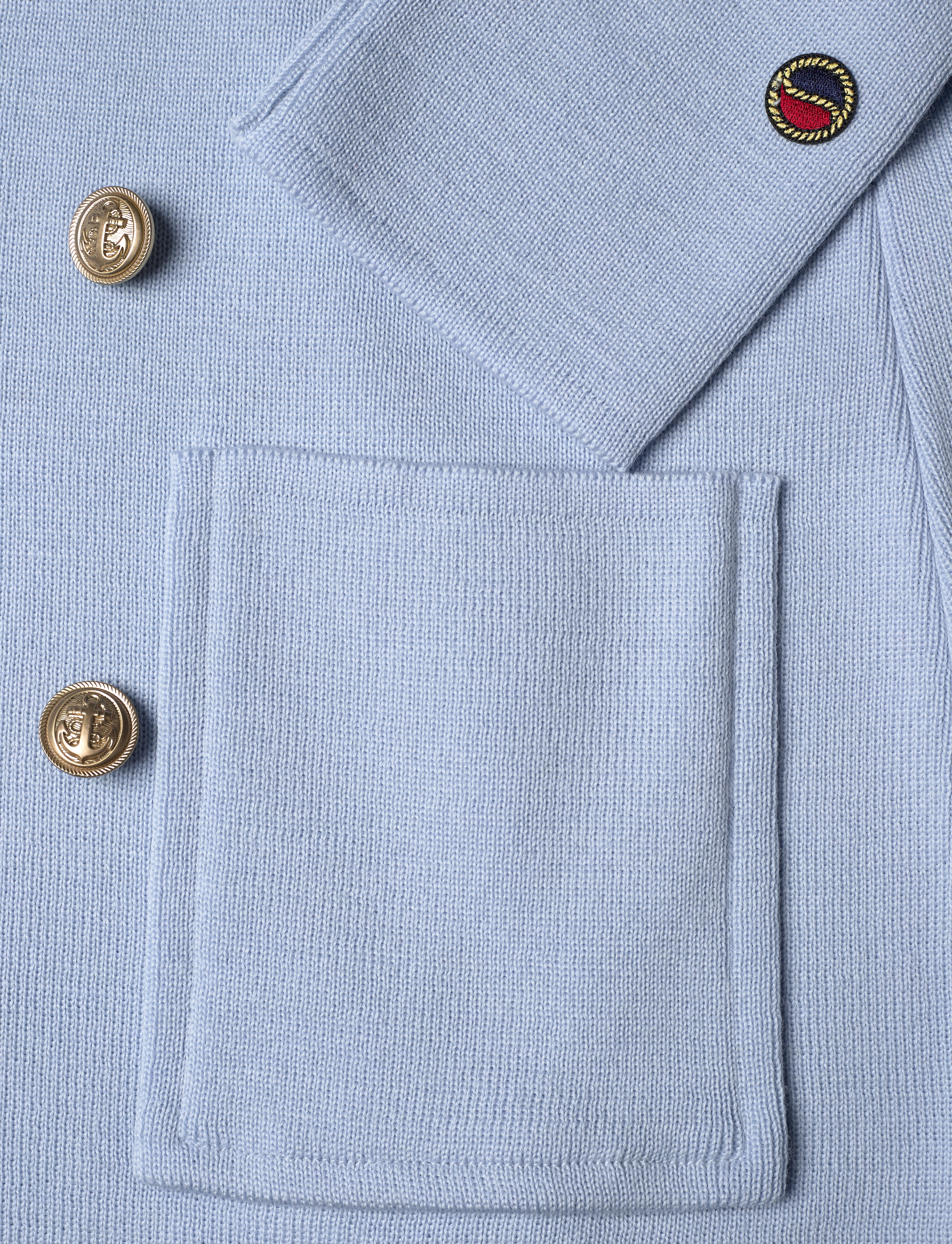 BUSNEL - VICTORIA jacket Ice blue - marynarki z podwójnym zapięciem - ice blue - 3