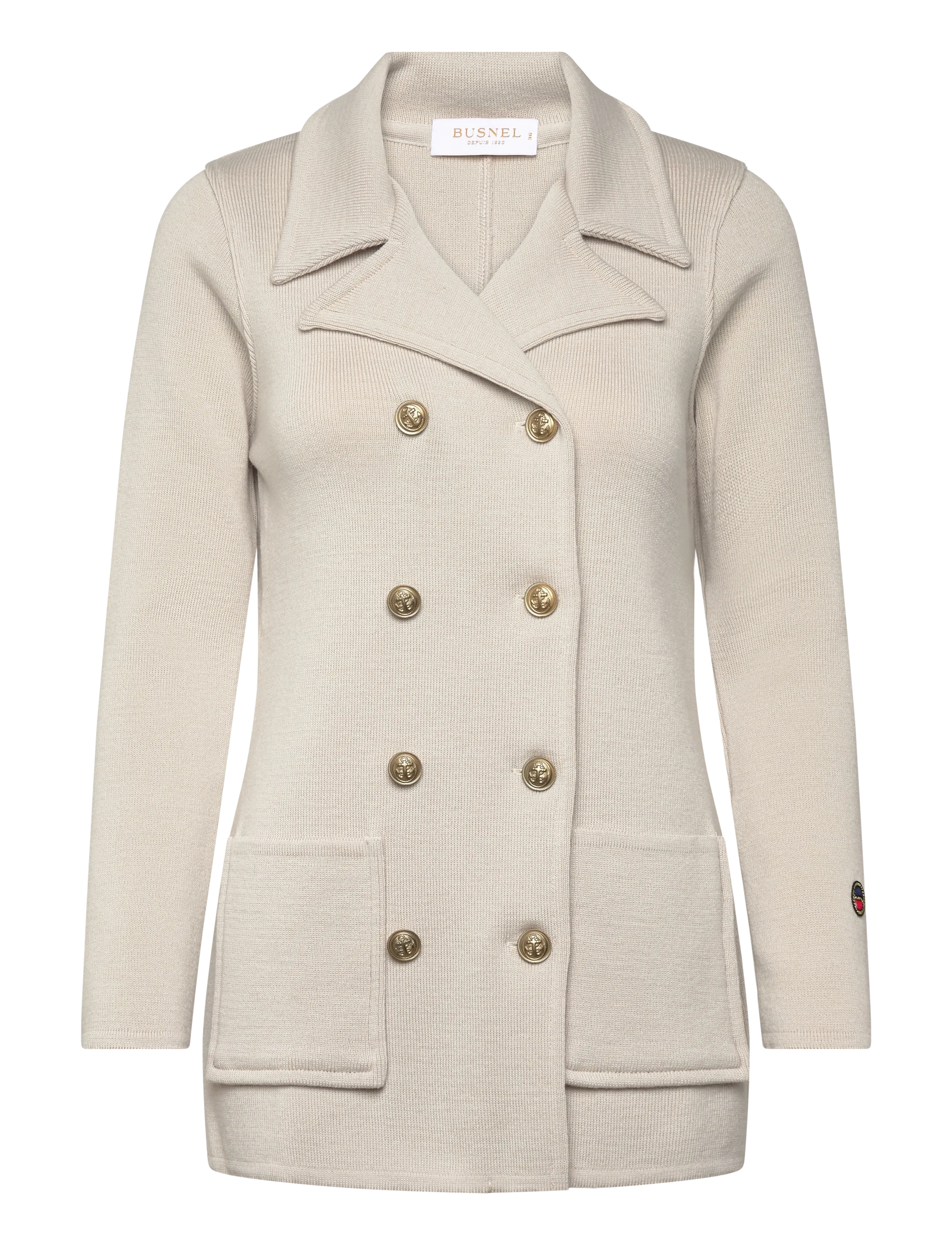 BUSNEL VICTORIA jacket Silver Birch - Kudumid - SILVER BIRCH / beige