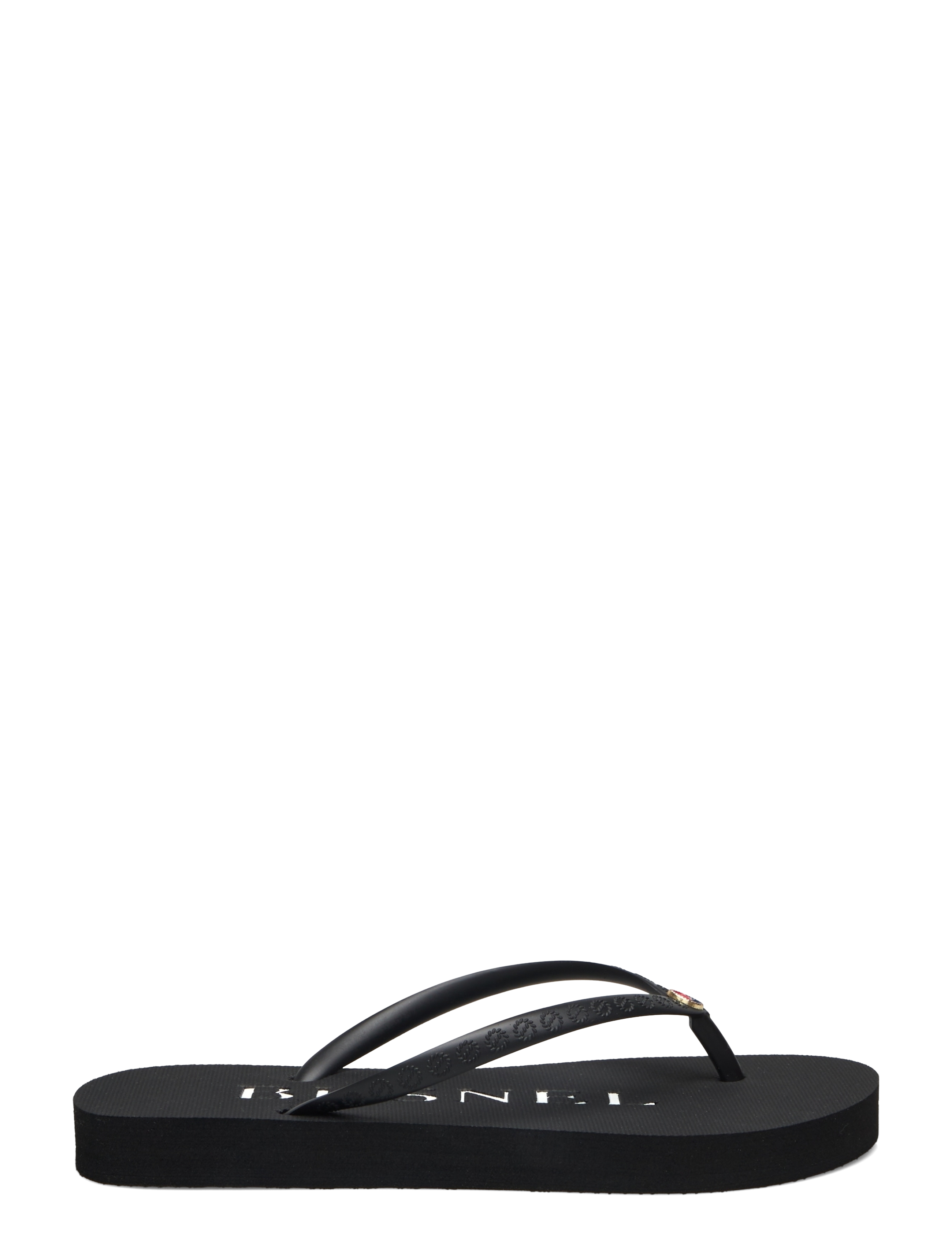 BUSNEL - VIVI flip flop - klip-klapper - black/white - 1
