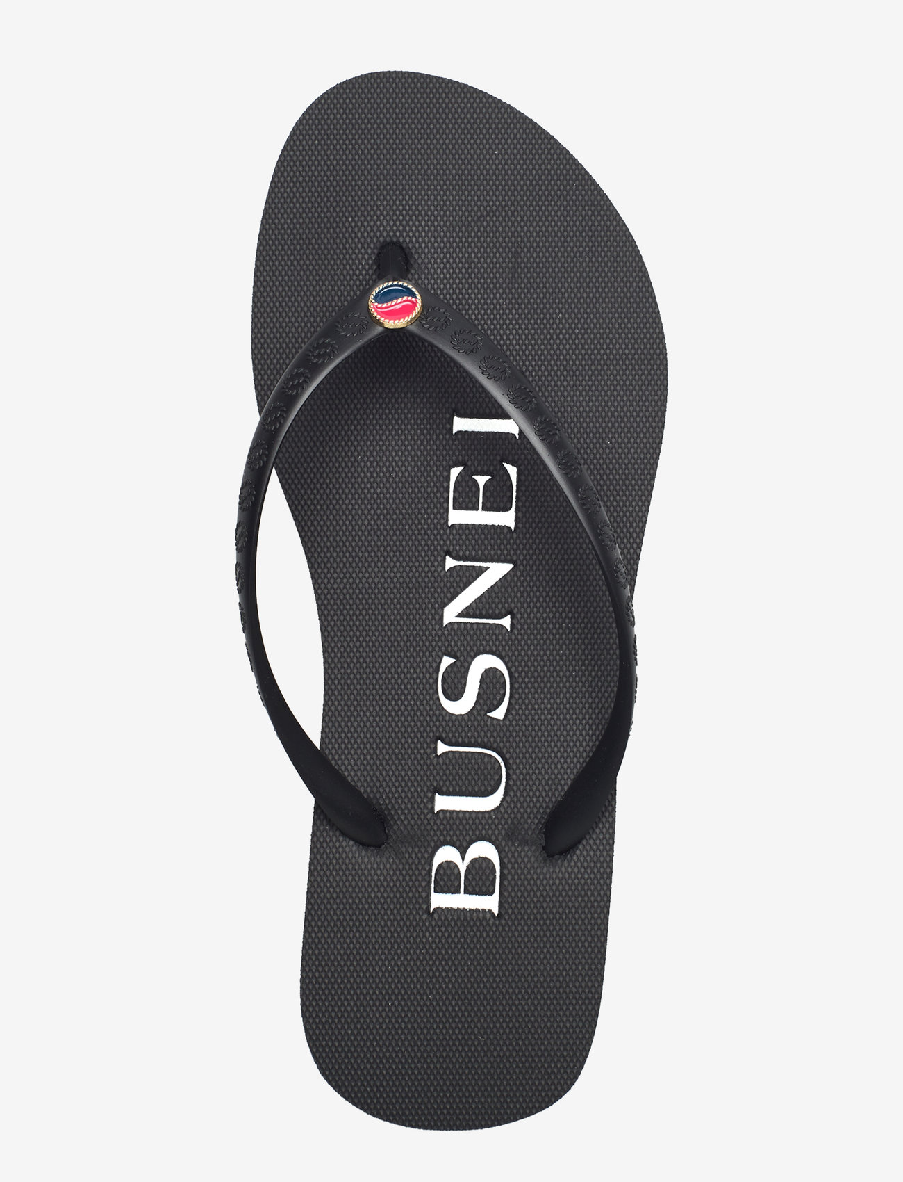BUSNEL - VIVI flip flop - klip-klapper - black/white - 3