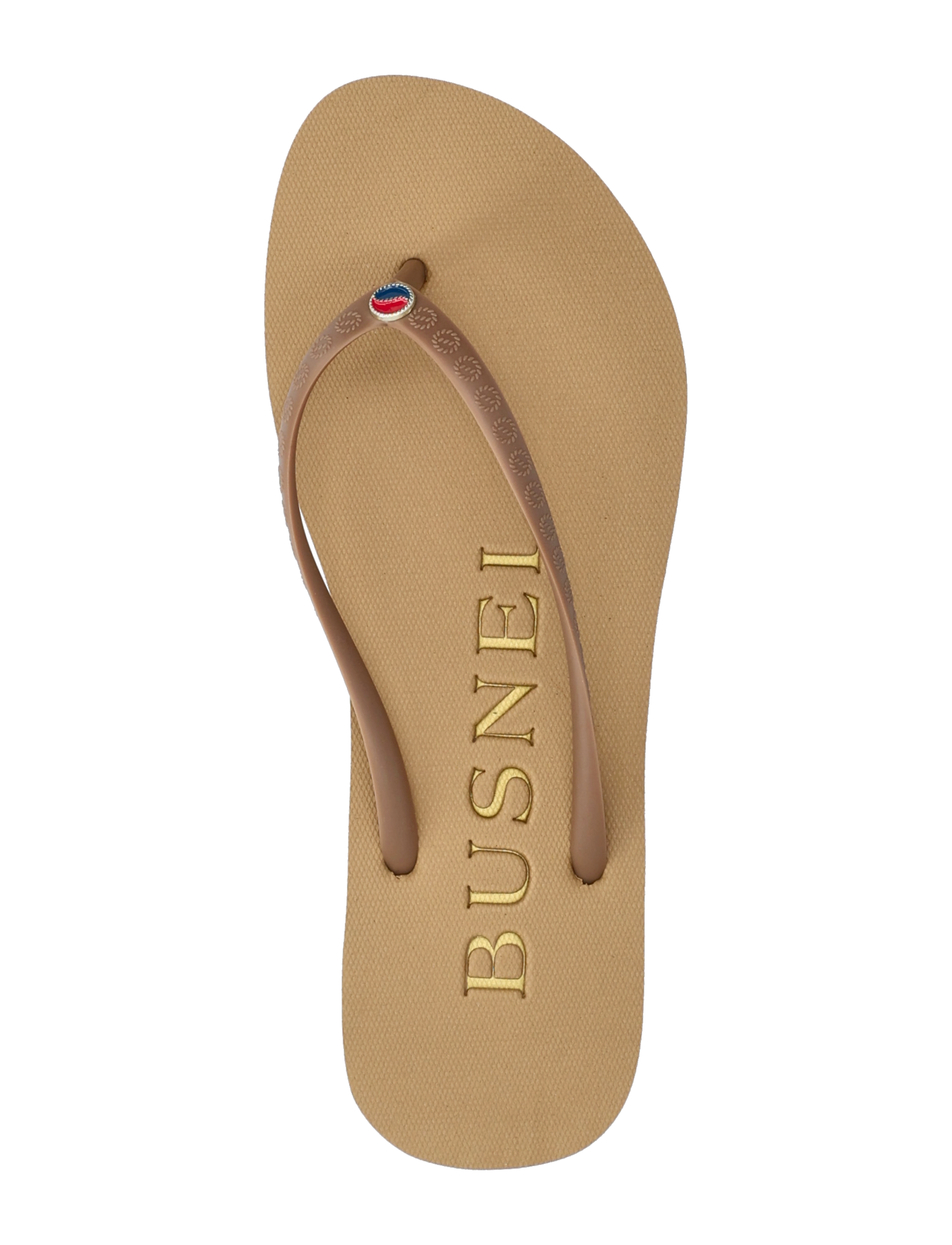BUSNEL - VIVI flip flop - flip flops - tan/gold - 3