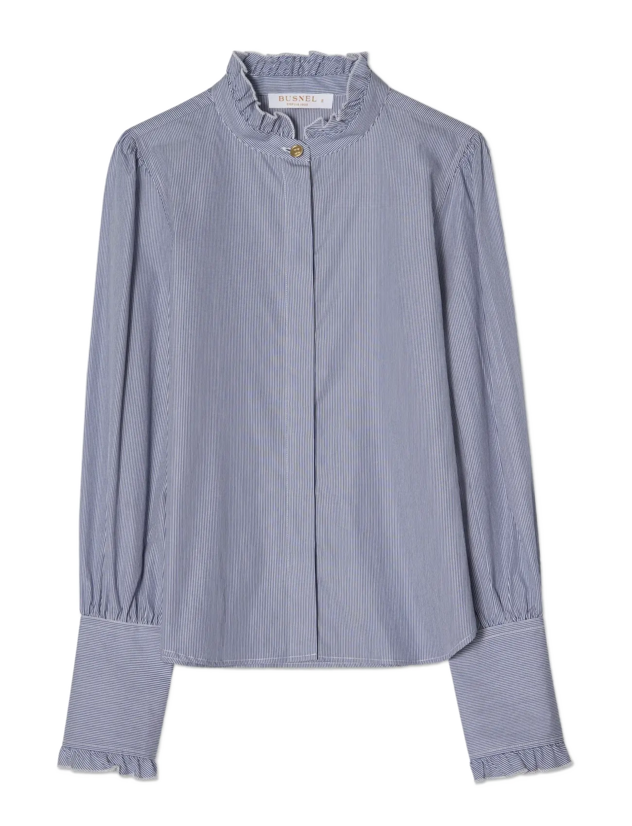 BUSNEL Maira Bluse Stripe Blau - 40 - Damen