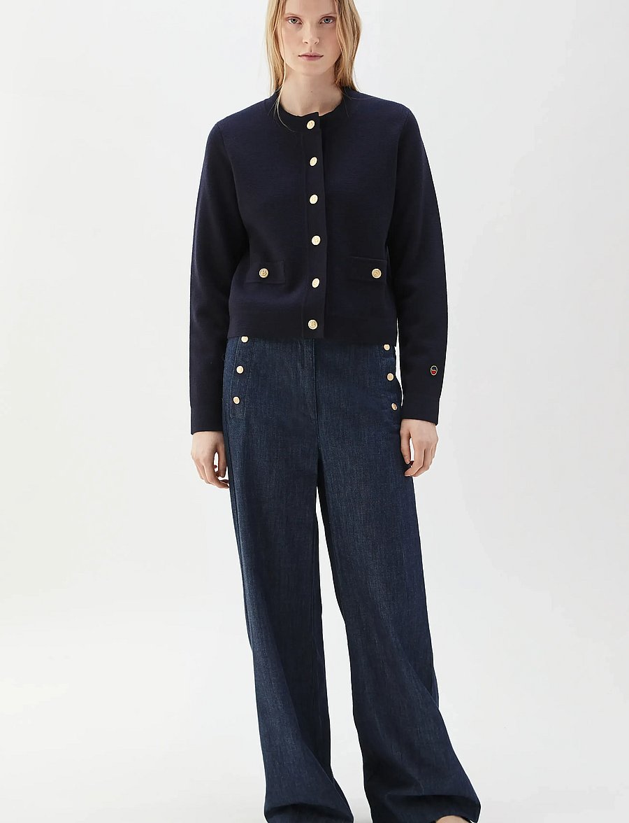BUSNEL - ARIA cardigan - marine - 0