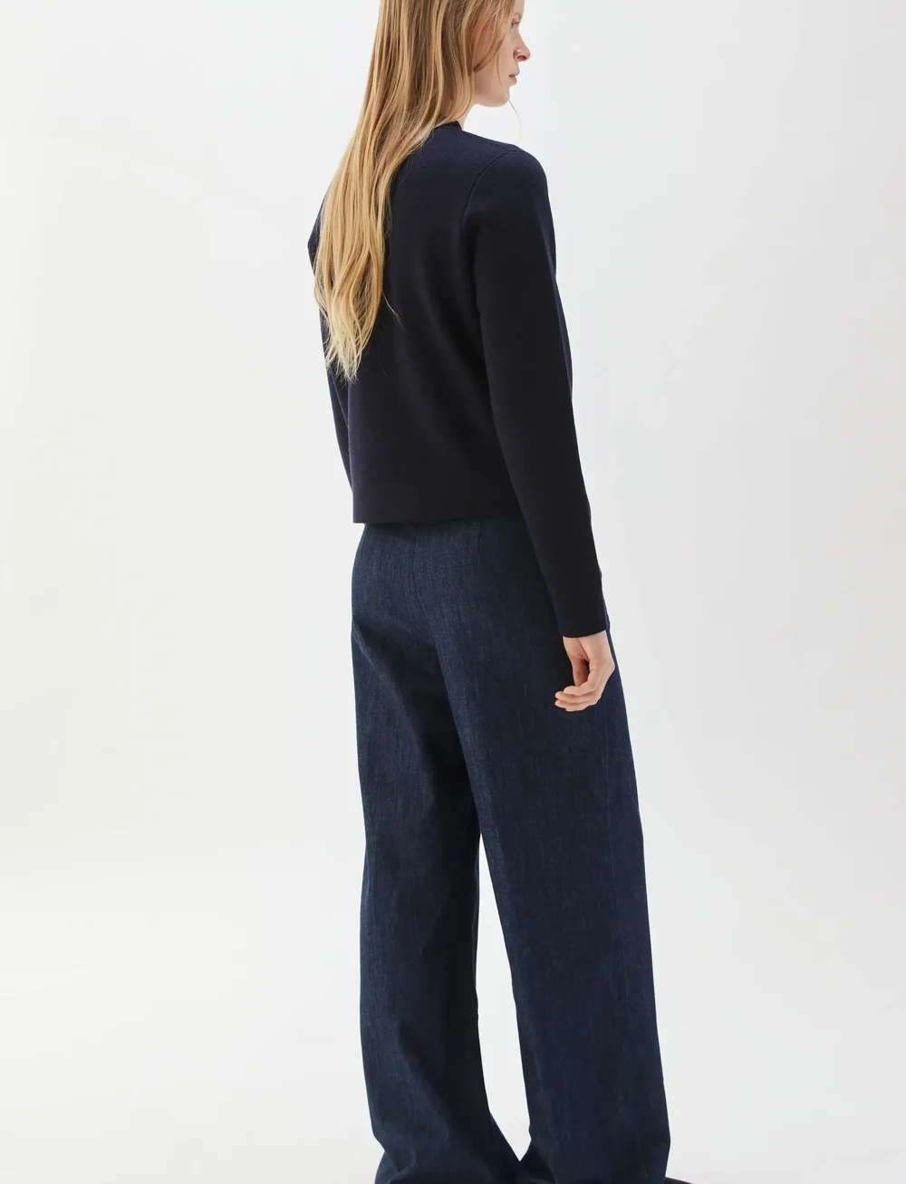 BUSNEL - ARIA cardigan Contrast - kardiganid - marine - 3