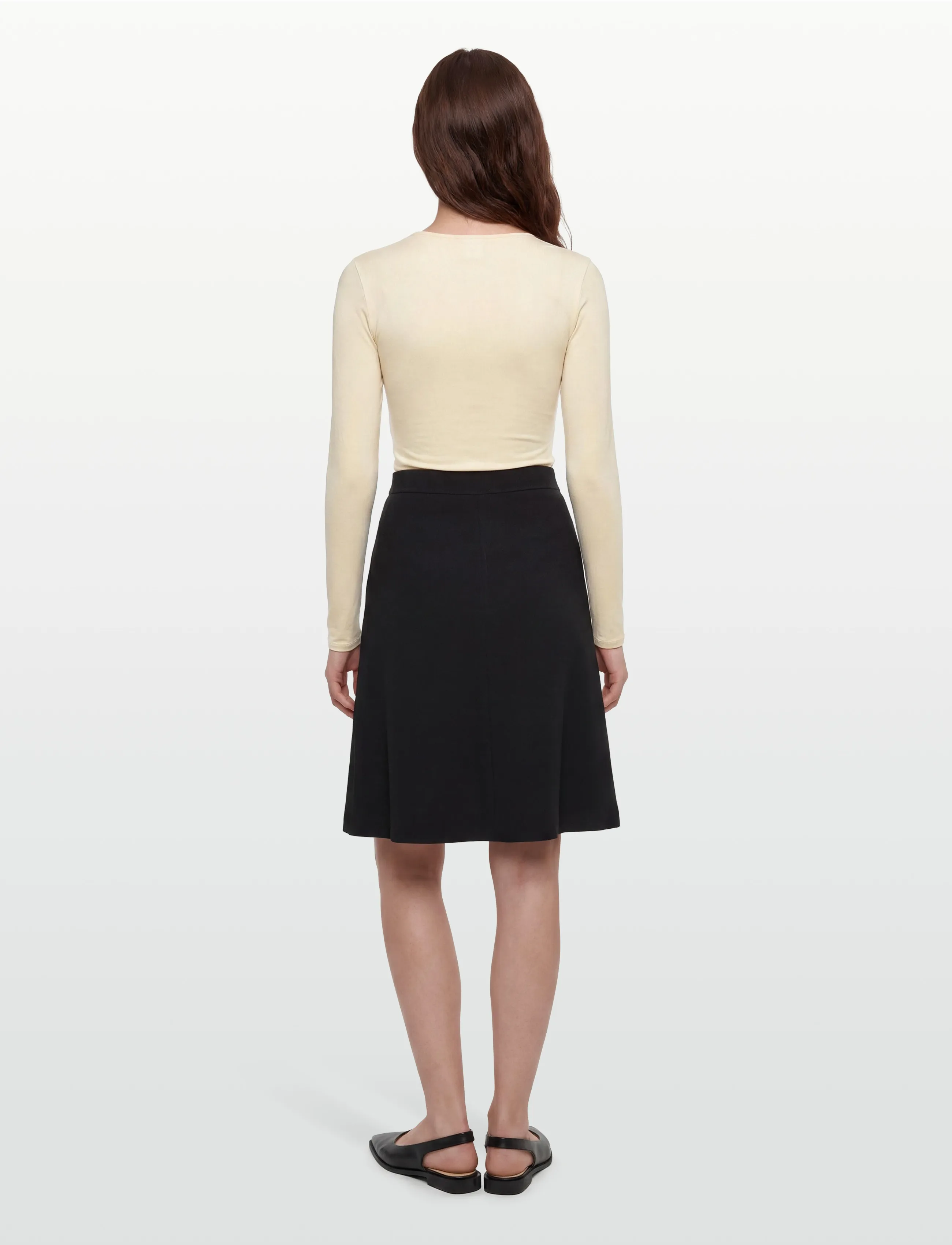 BUSNEL - CLAIRE skirt - midi-röcke - black - 4